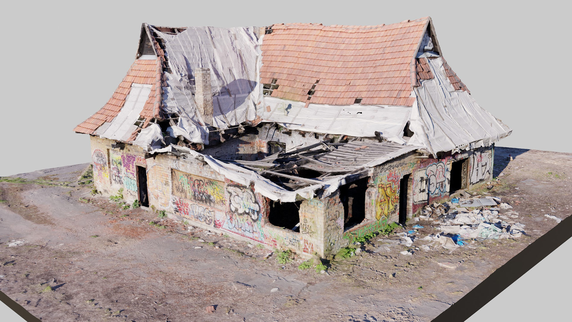 Abandoned-Soviet-Base-Building-1 3D model_1