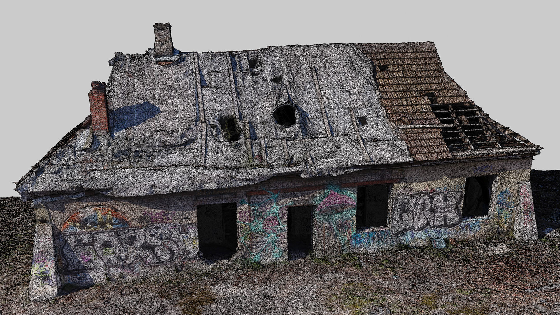 Abandoned-Soviet-Base-Building-2 3D model_7