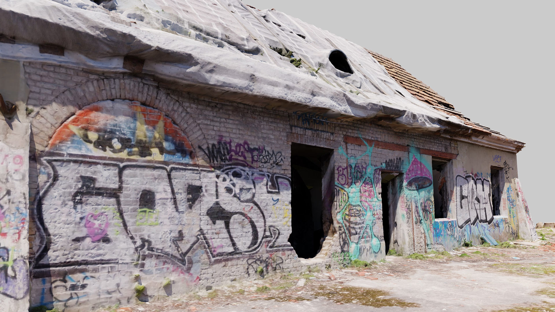 Abandoned-Soviet-Base-Building-2 3D model_5