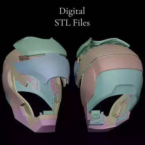 Iron Man Motorized Mk 50 3D Printable Iron Man Helmet 3D print model