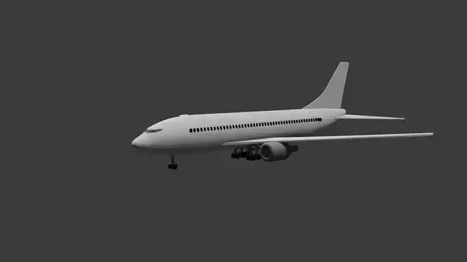 FREE 3D PLANE MODEL