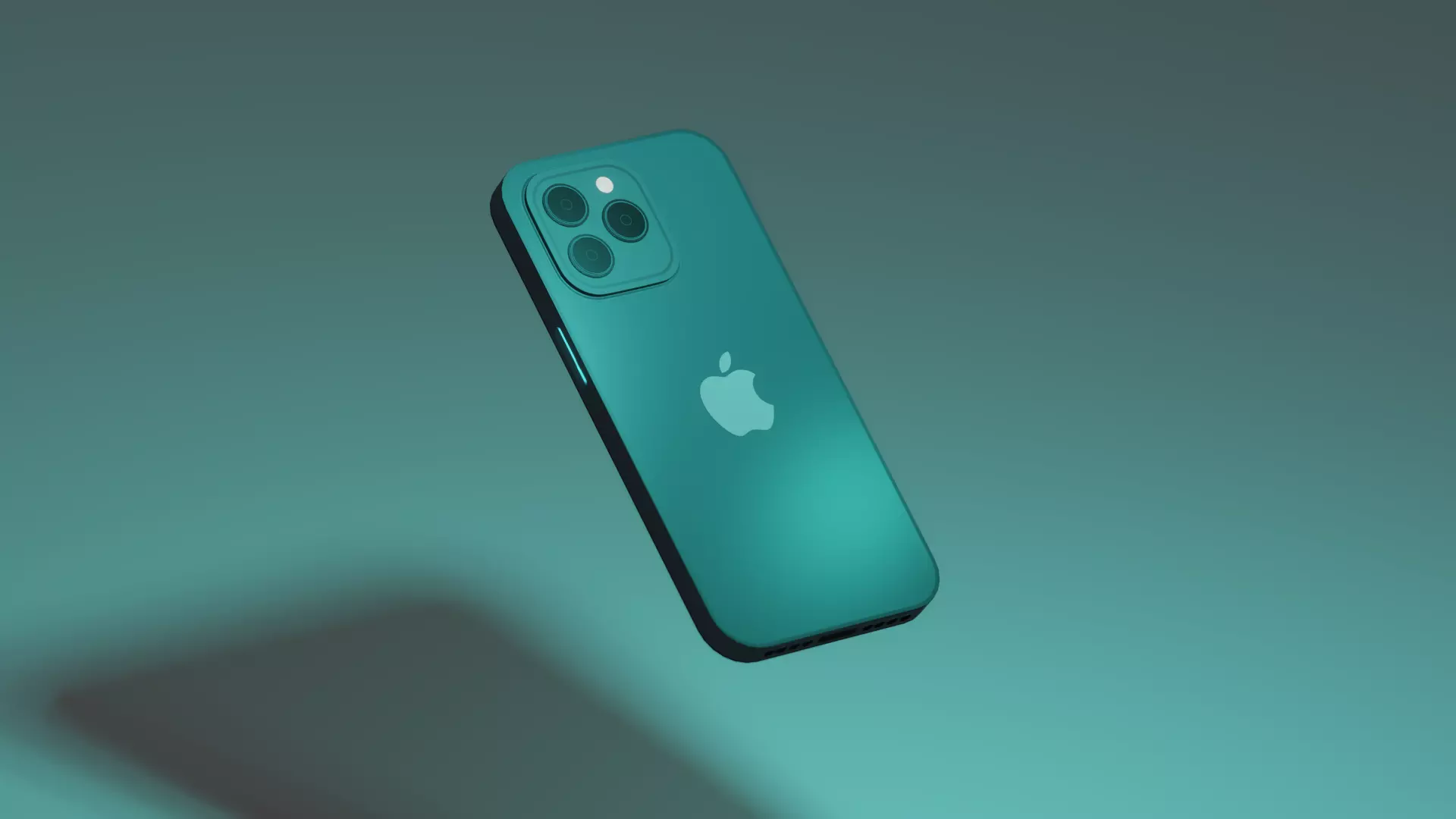 Iphone 13 pro Low-poly 3D model_0