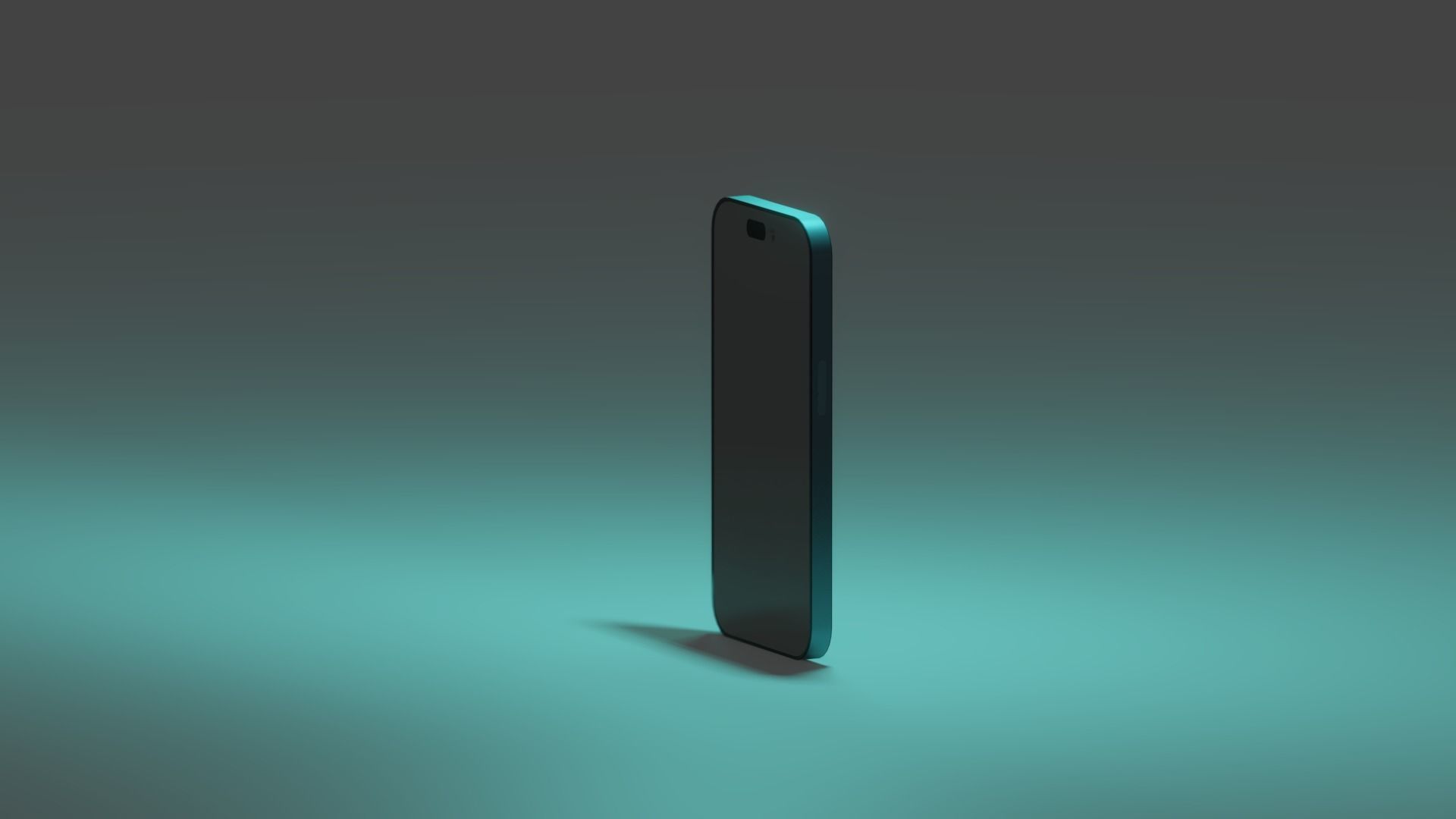 Iphone 13 pro Low-poly 3D model_1