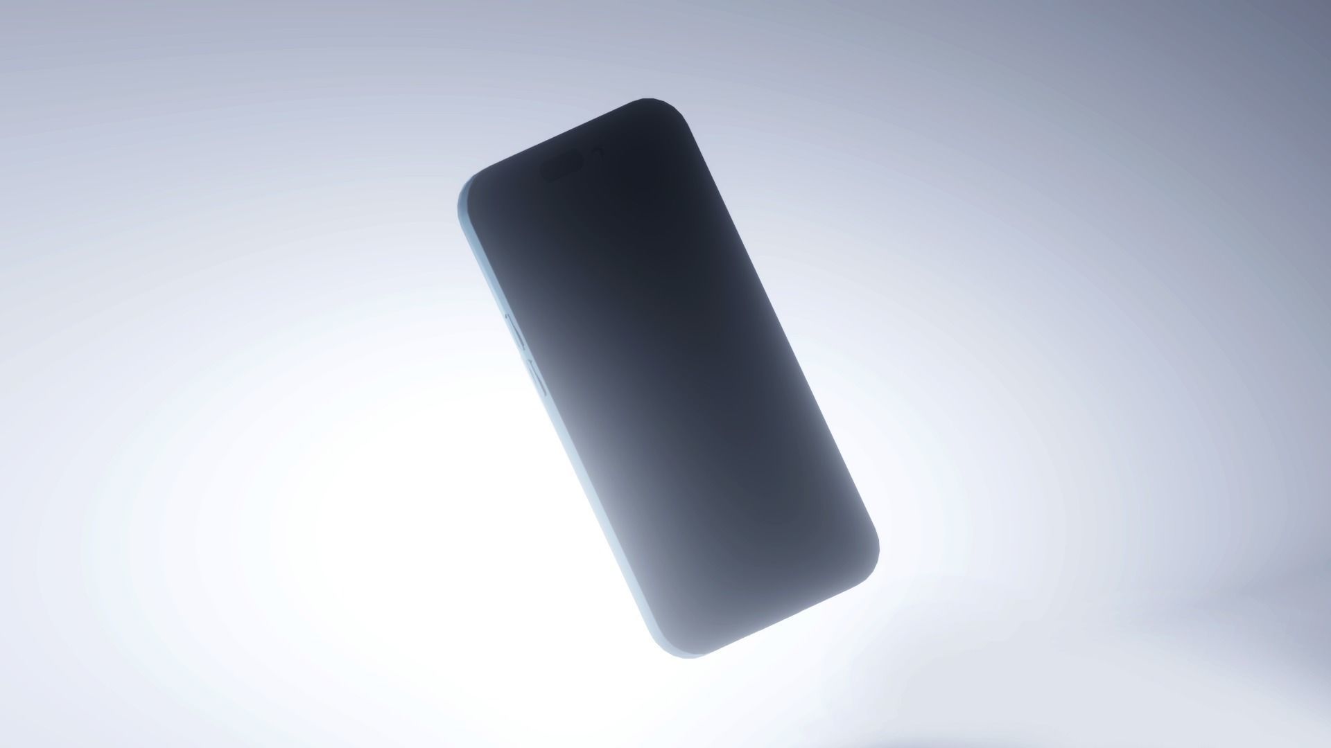 Iphone 13 pro Low-poly 3D model_10
