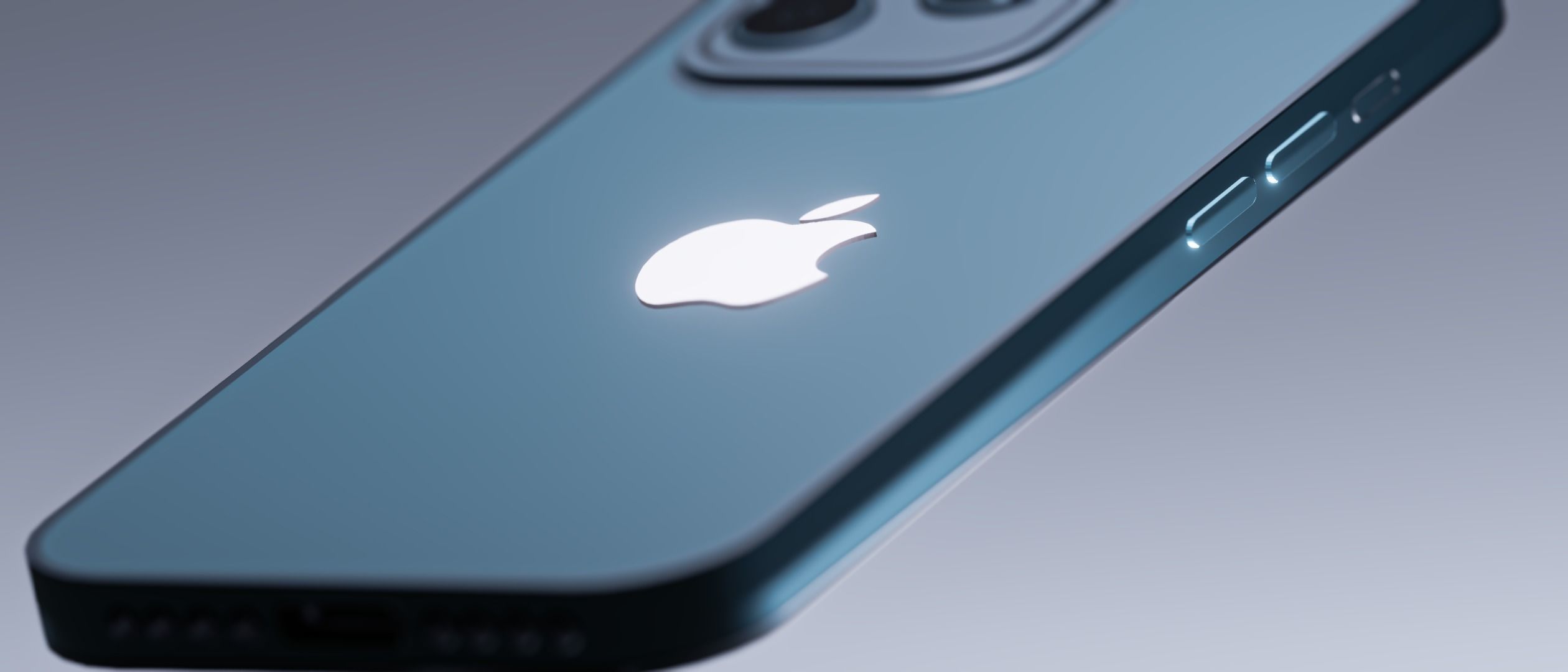 Iphone 13 pro Low-poly 3D model_13