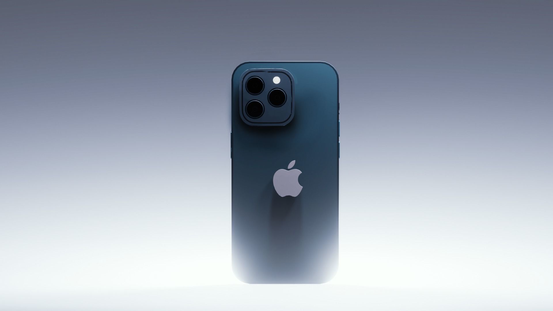 Iphone 13 pro Low-poly 3D model_12