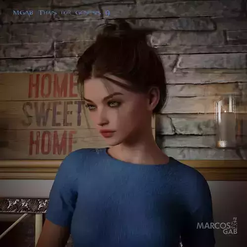 MGAB Thais for Genesis 9 3D model