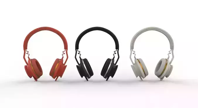 headphone 3D model