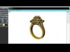 Diamond Ring 3D model_1