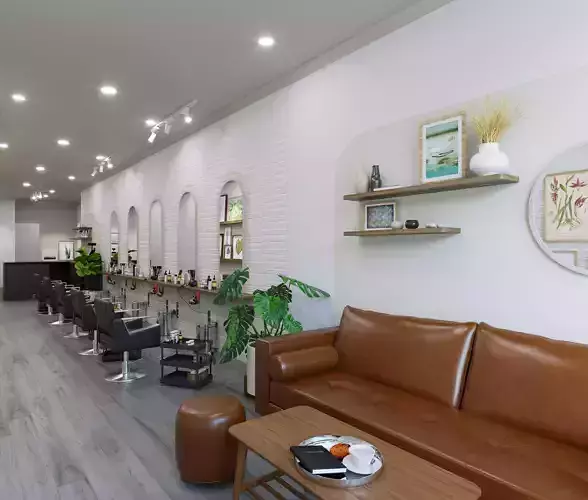 Small Hair Salon Shop
