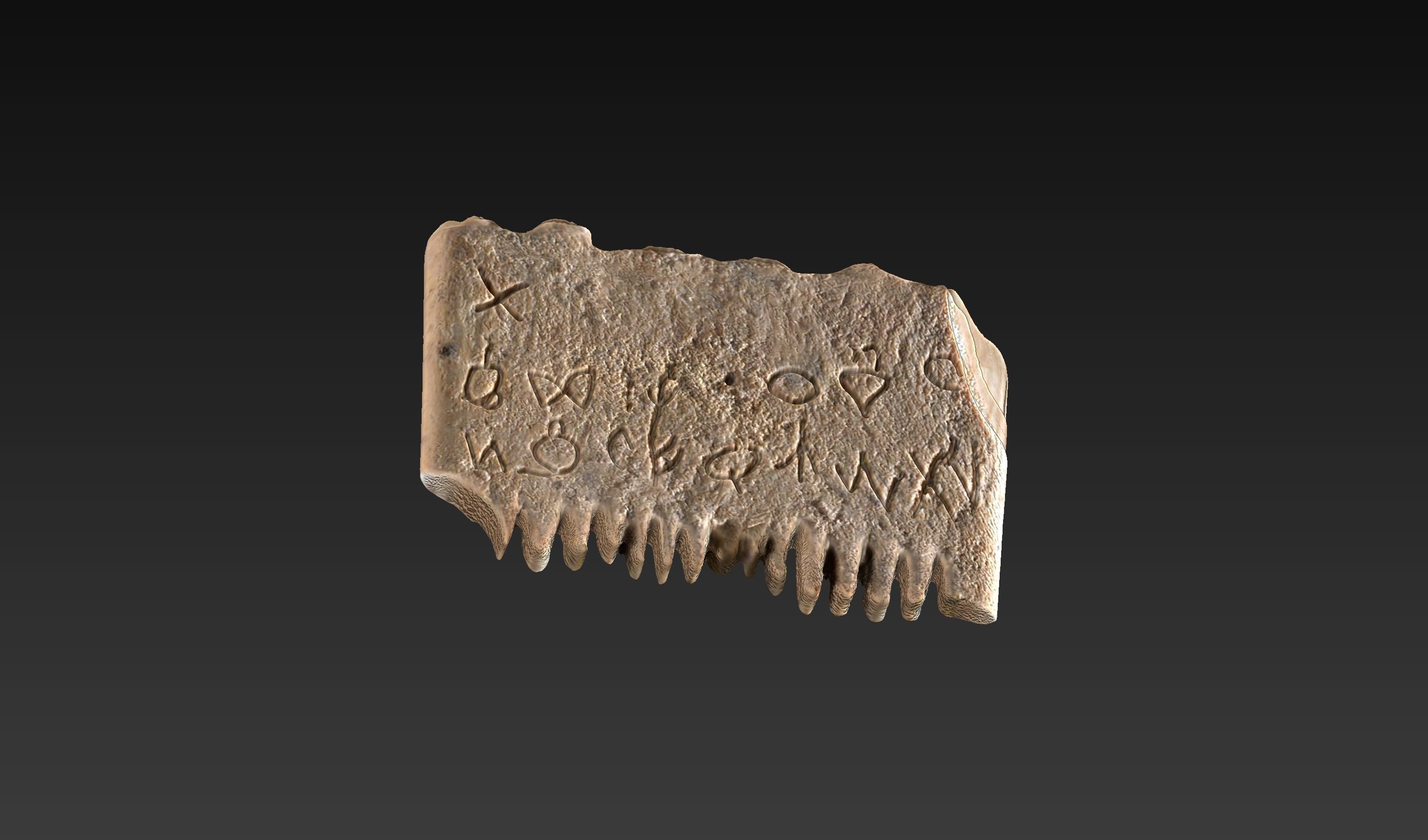 CANAANITE COMB 3D print model_1