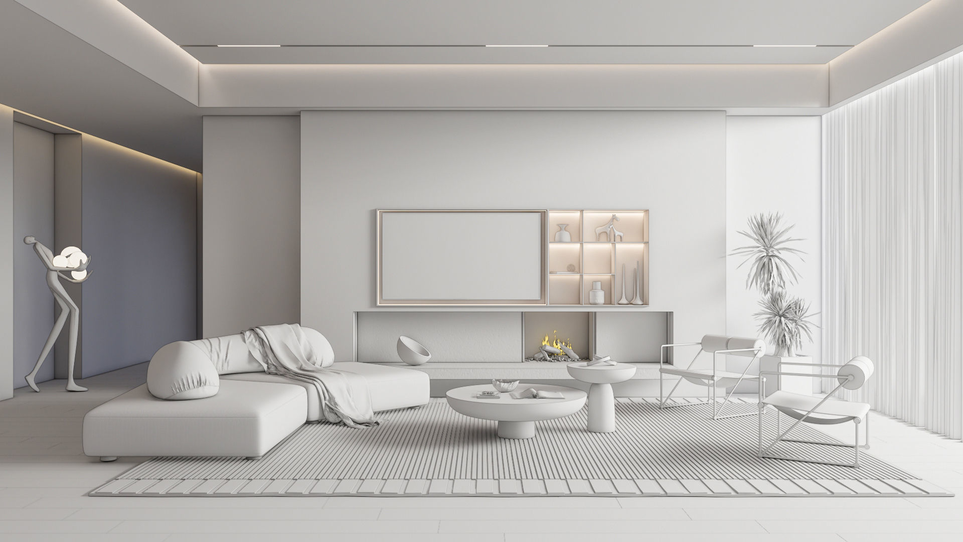 Living room 41 3D model_19