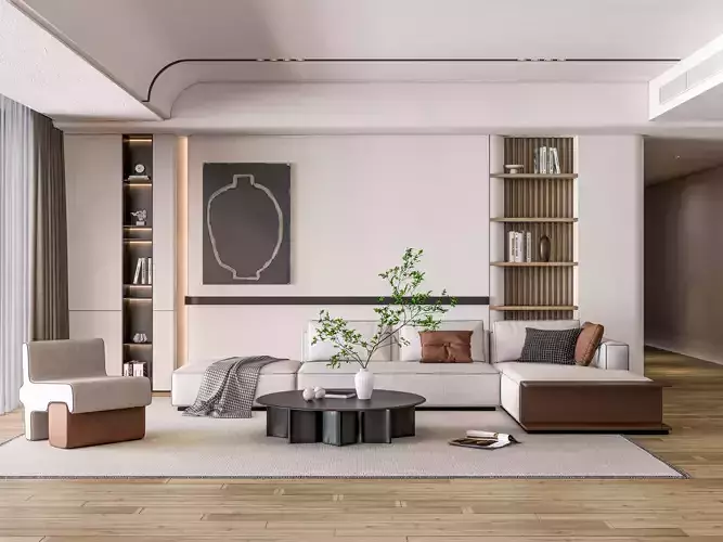 Living room 42 3D model