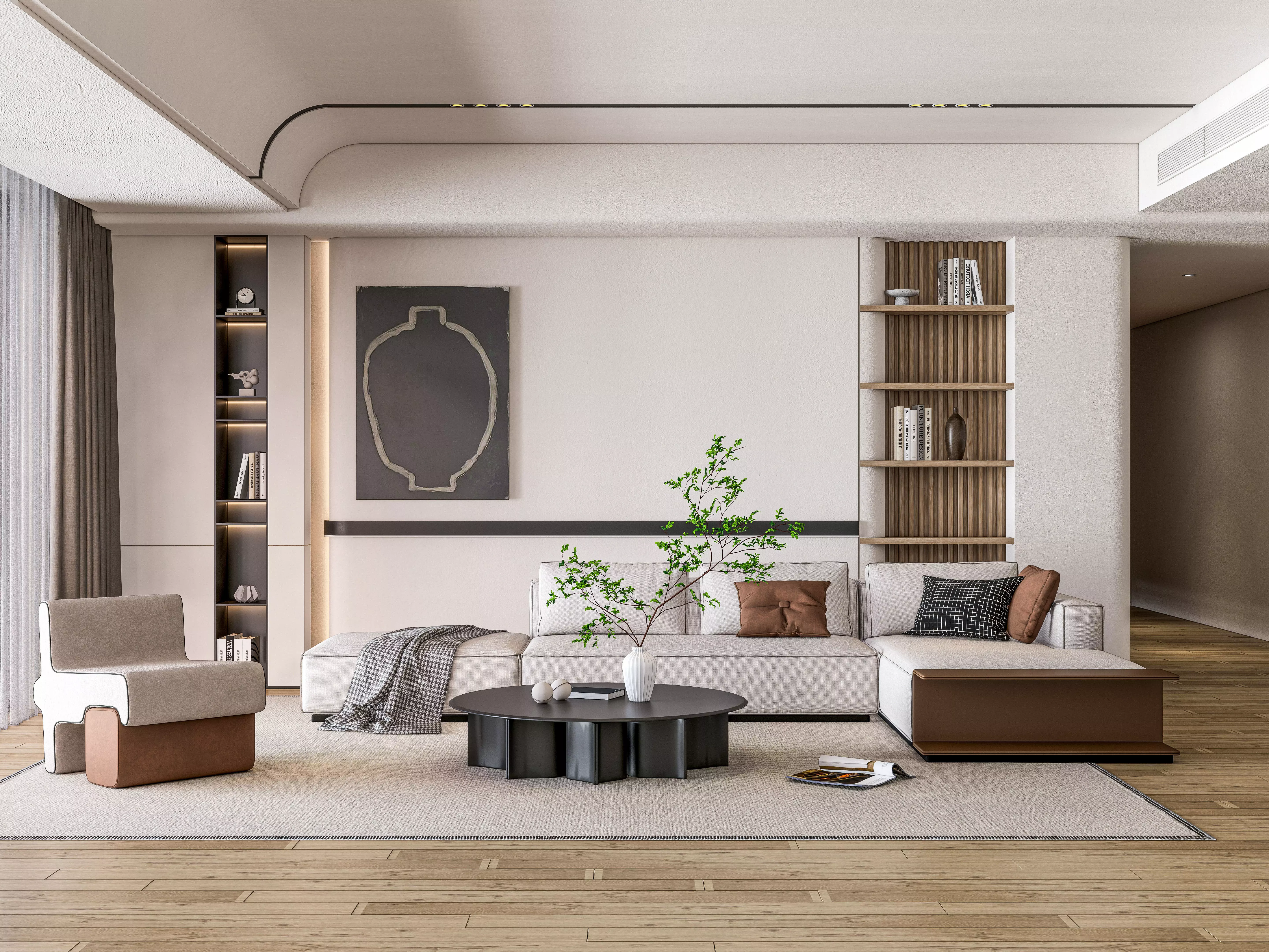 Living room 42 3D model_0
