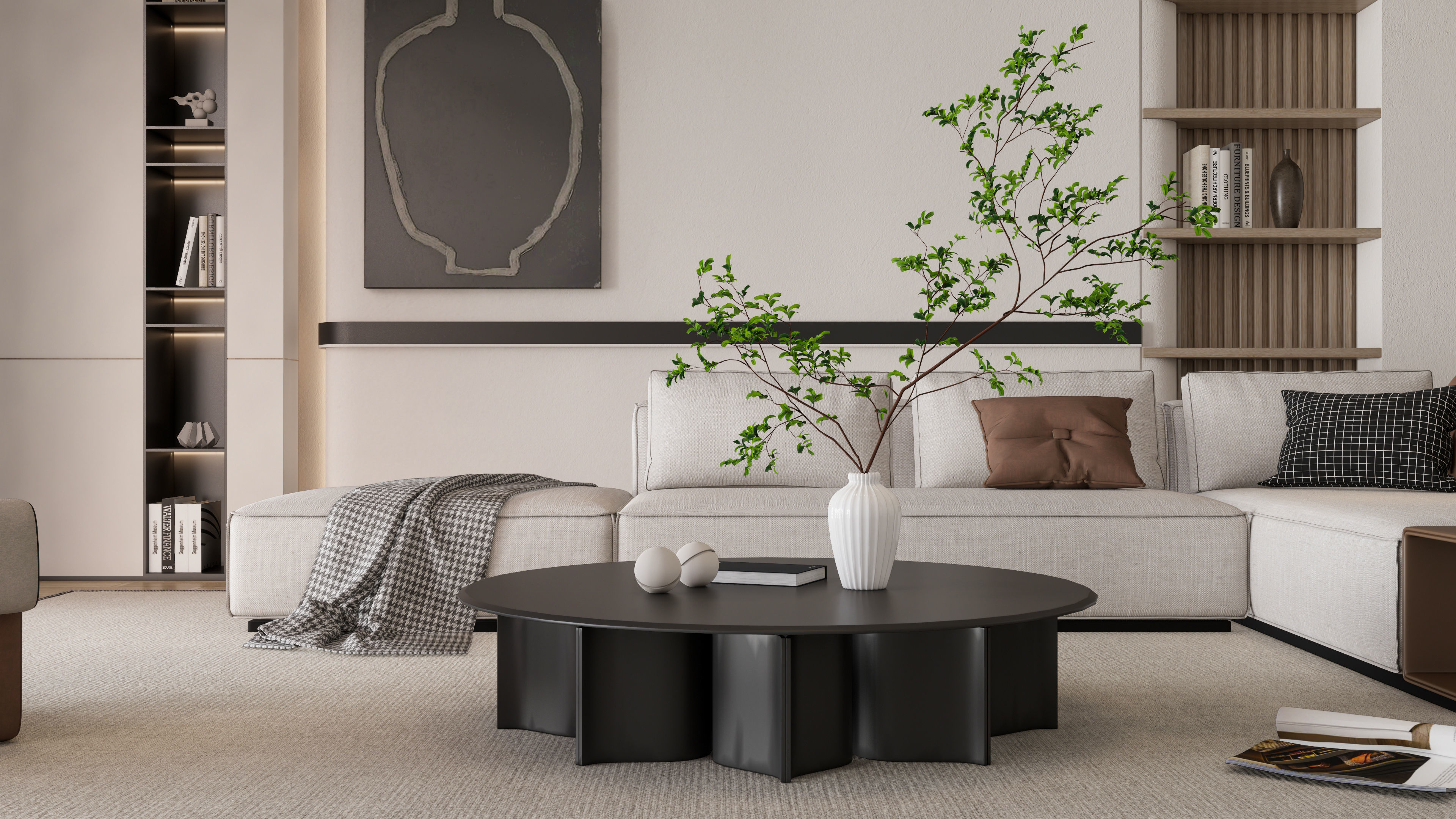 Living room 42 3D model_5