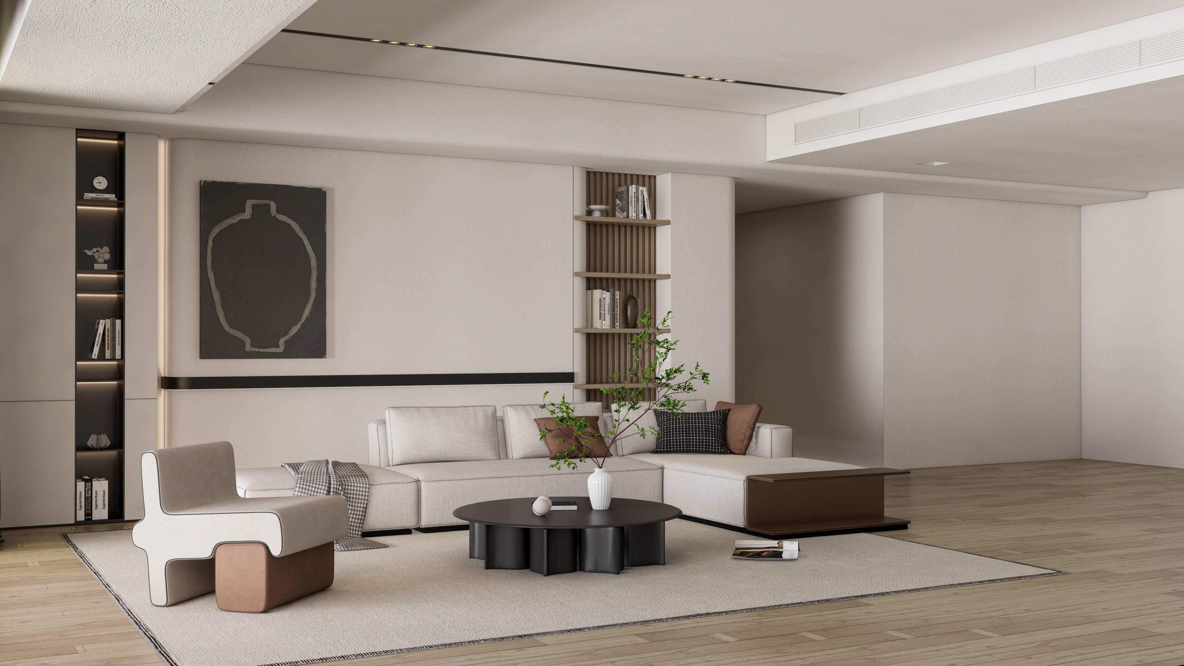 Living room 42 3D model_8