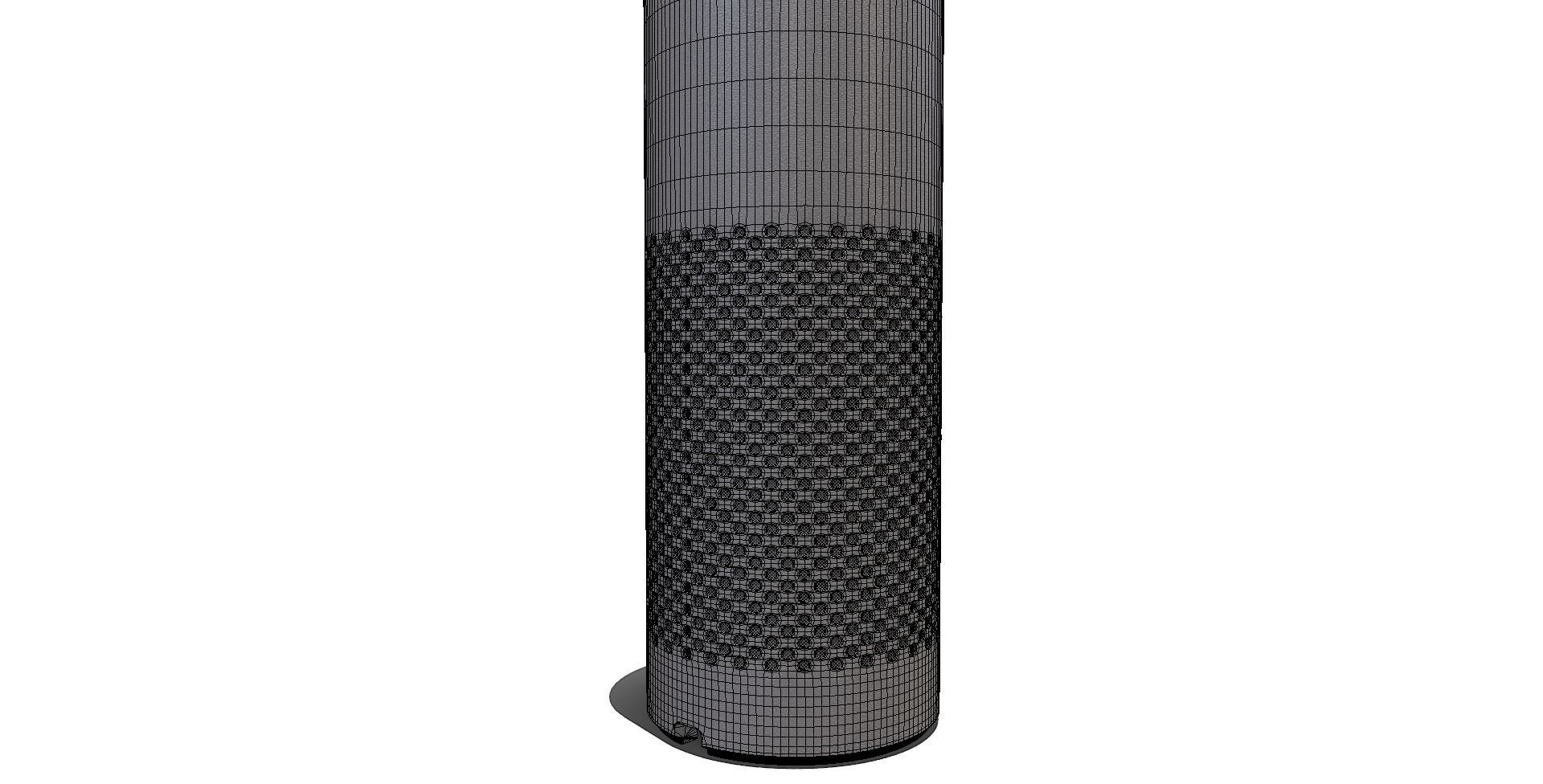 Amazon Echo Low-poly 3D model_11