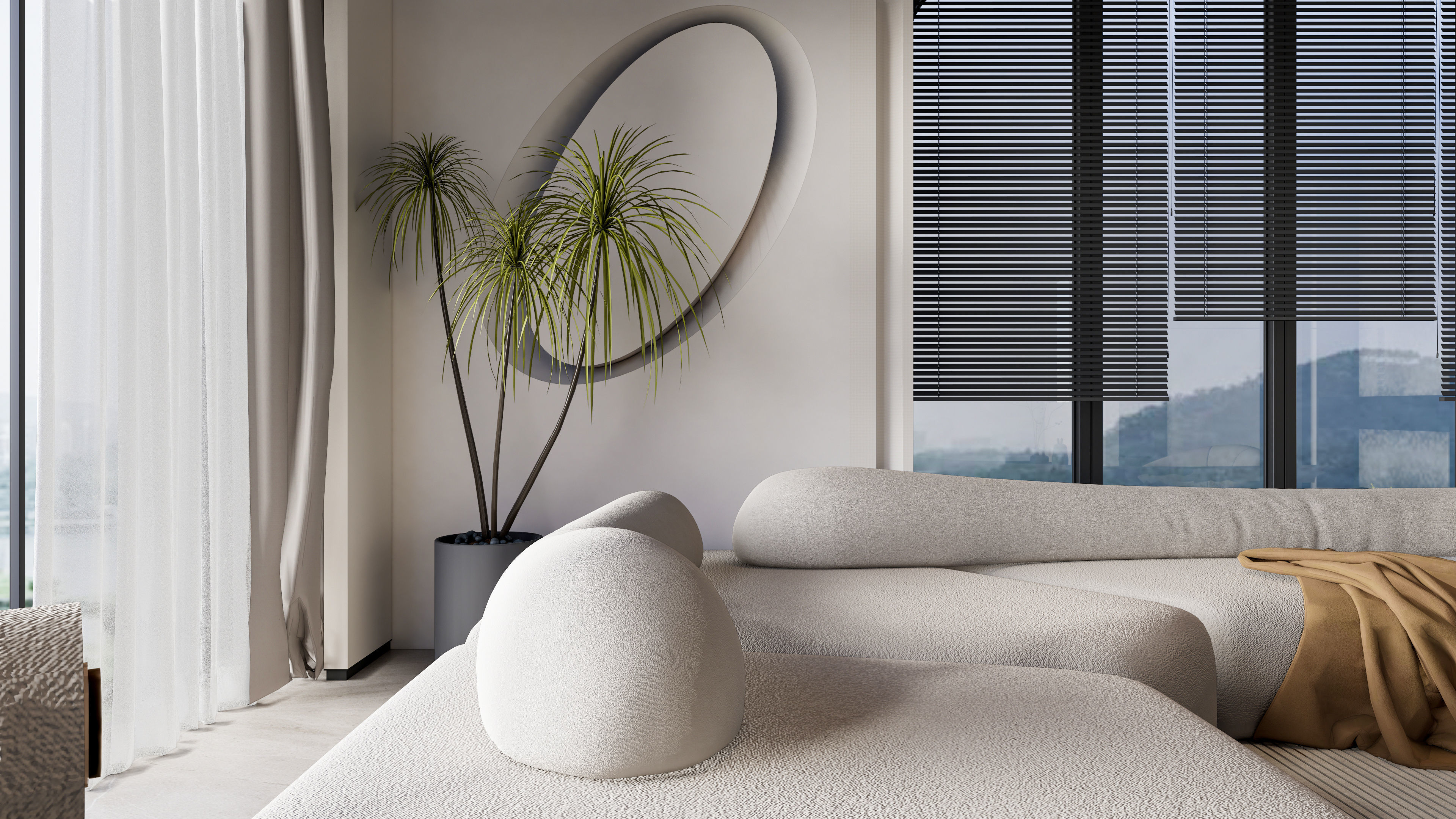 Living room 43 3D model_5