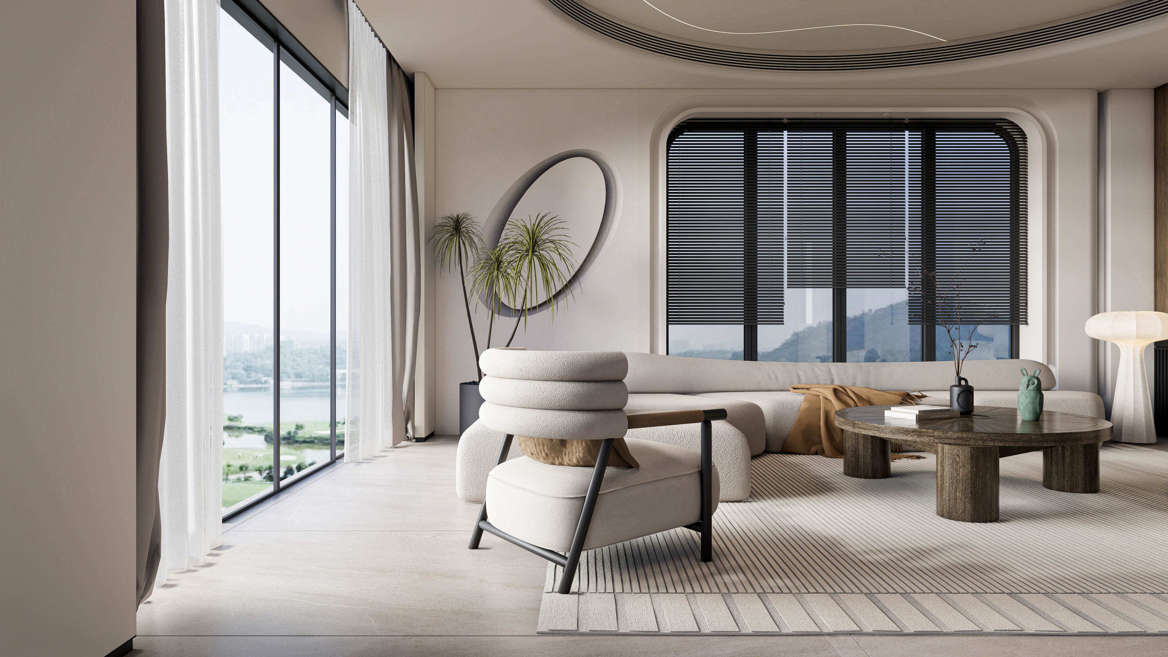 Living room 43 3D model_4
