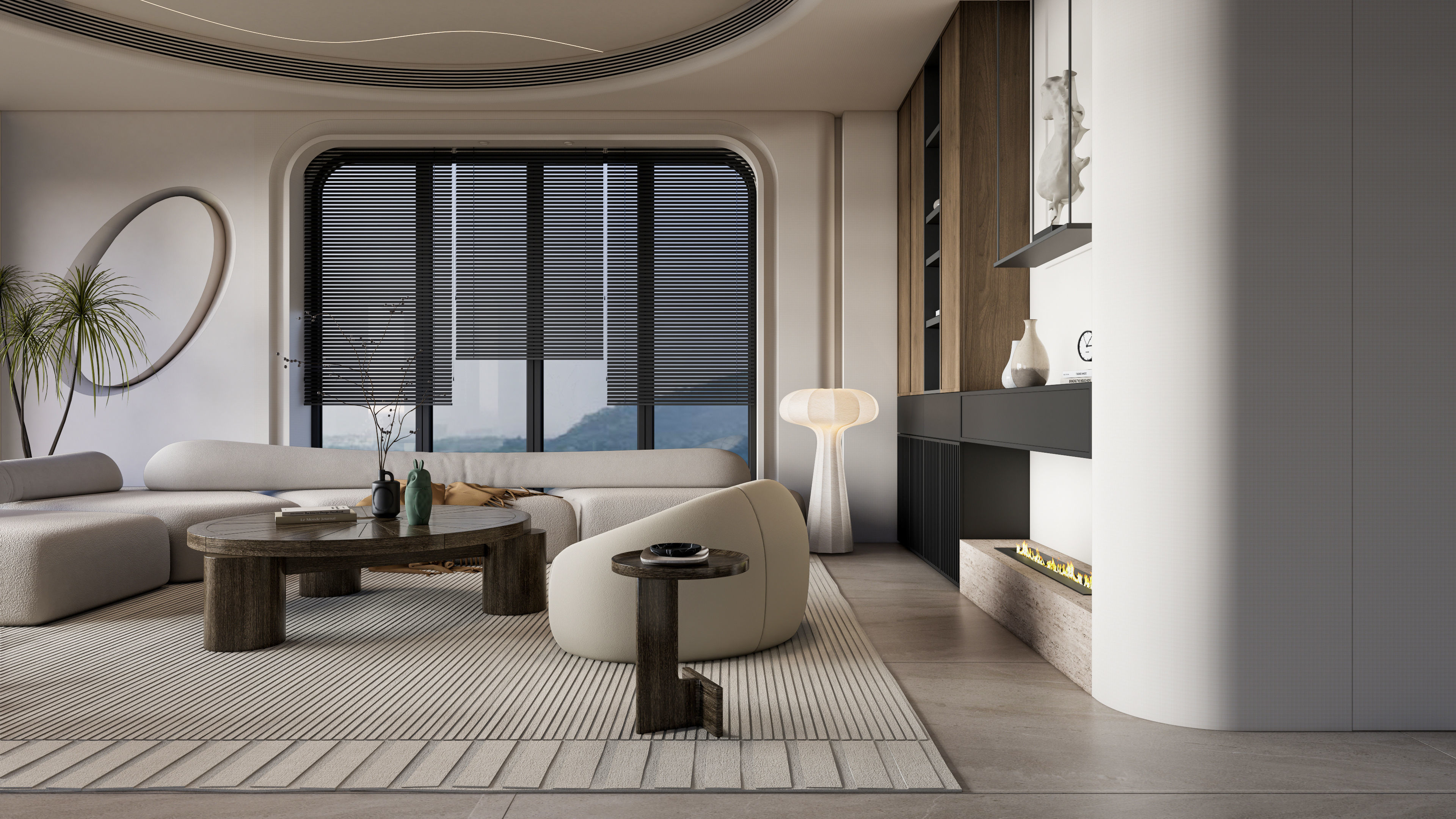 Living room 43 3D model_2