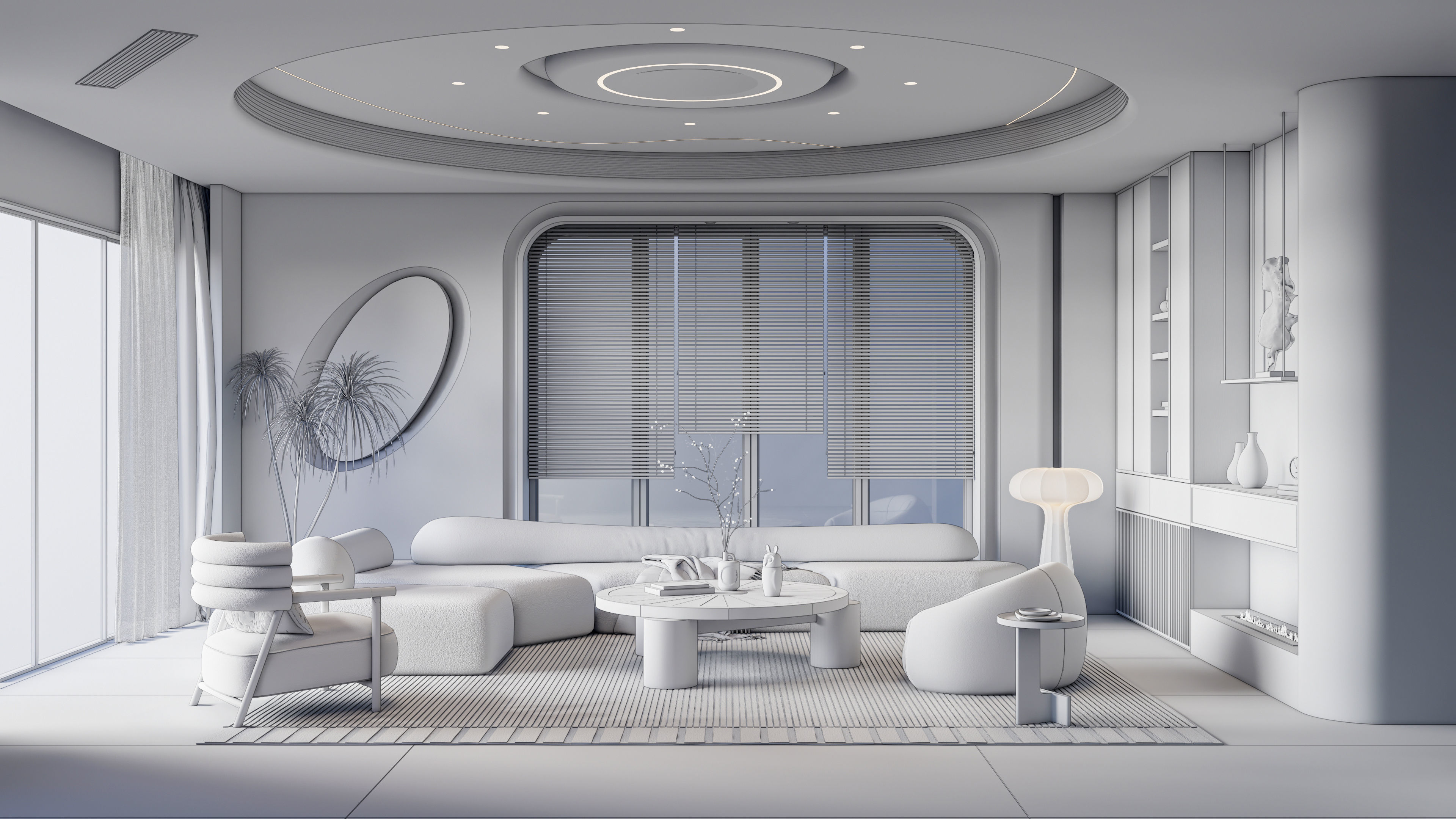 Living room 43 3D model_17