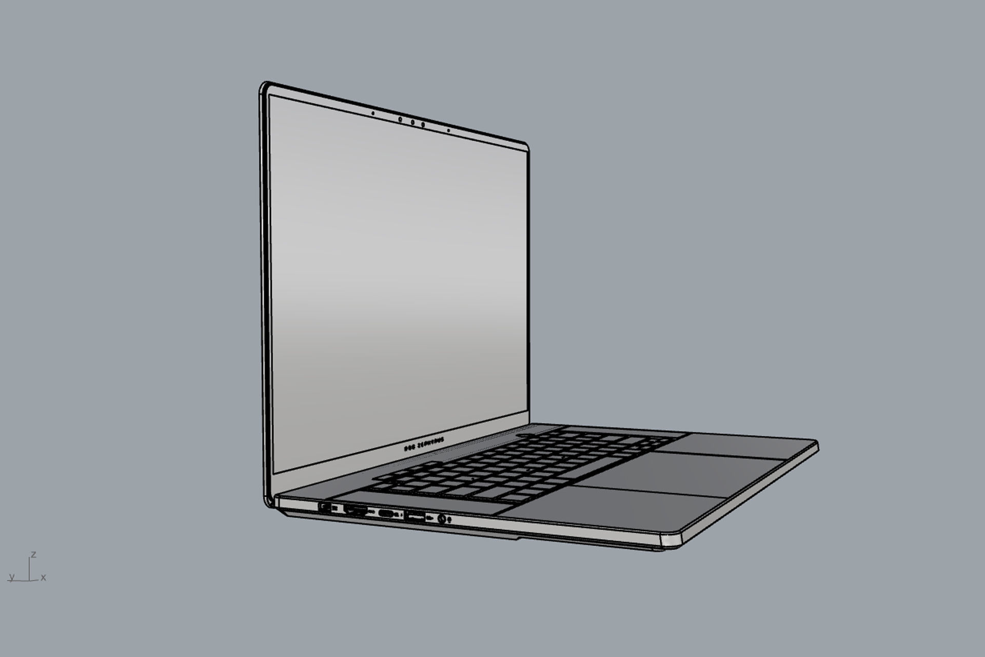 ASUS ROG Zephyrus G16 2024 GA605 3D model_19