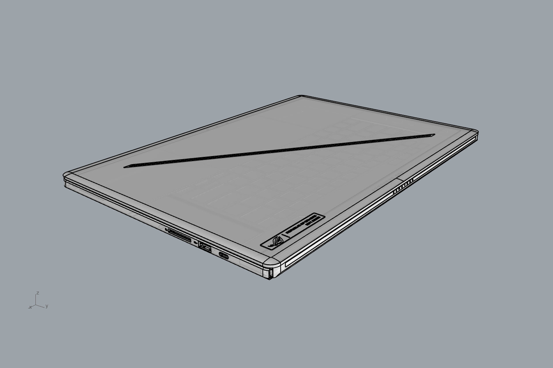 ASUS ROG Zephyrus G16 2024 GA605 3D model_18