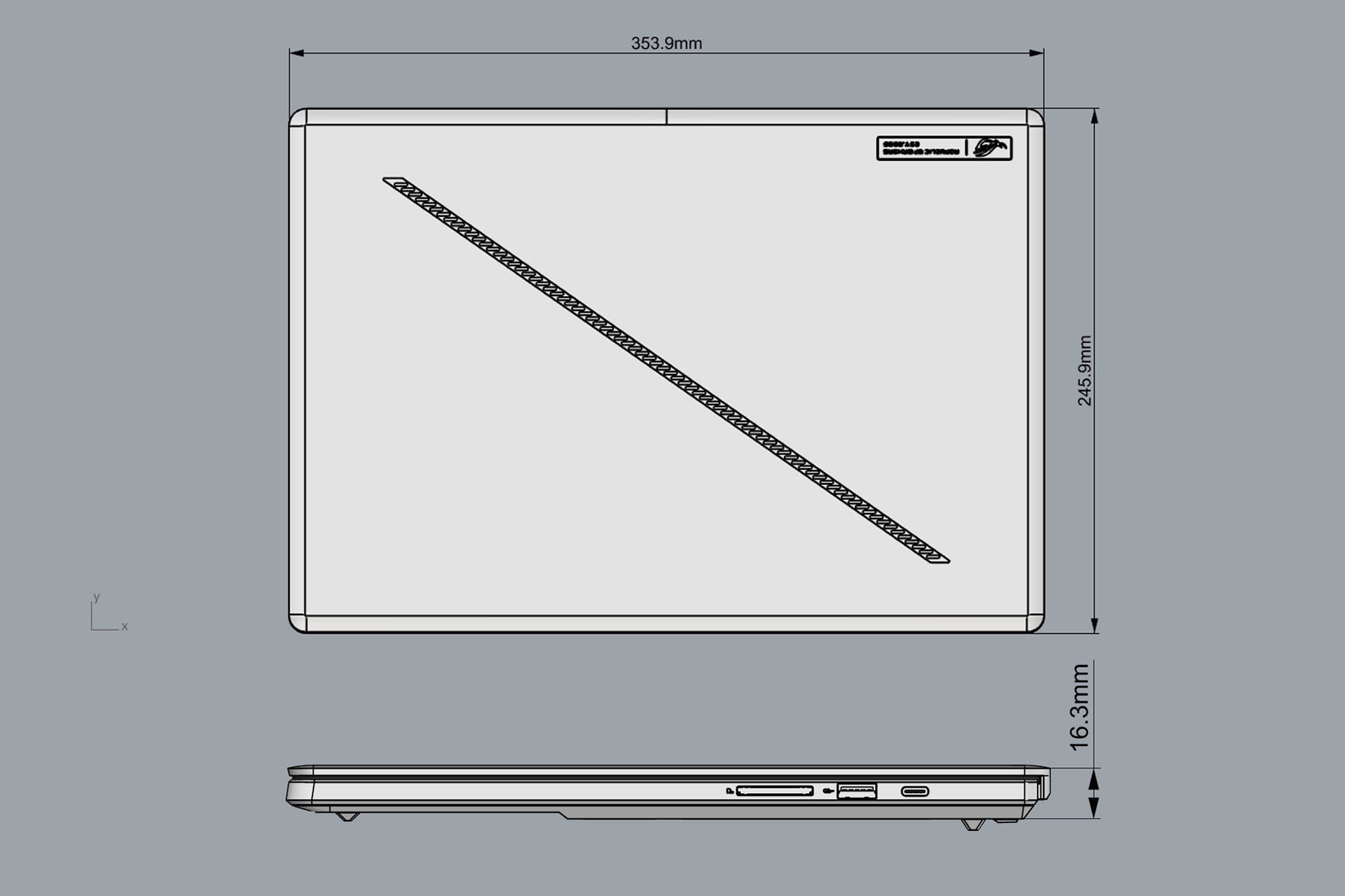 ASUS ROG Zephyrus G16 2024 GA605 3D model_15
