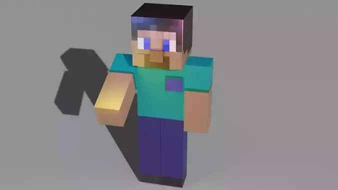 Free Steve 3d model download By Jay Gamerz 