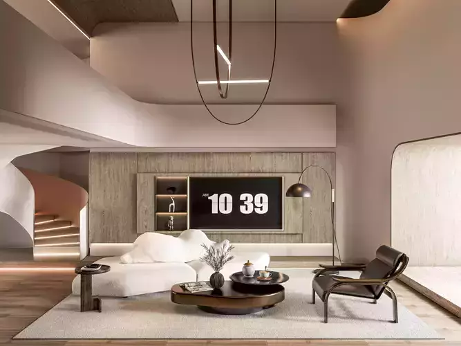 Living room 44 3D model