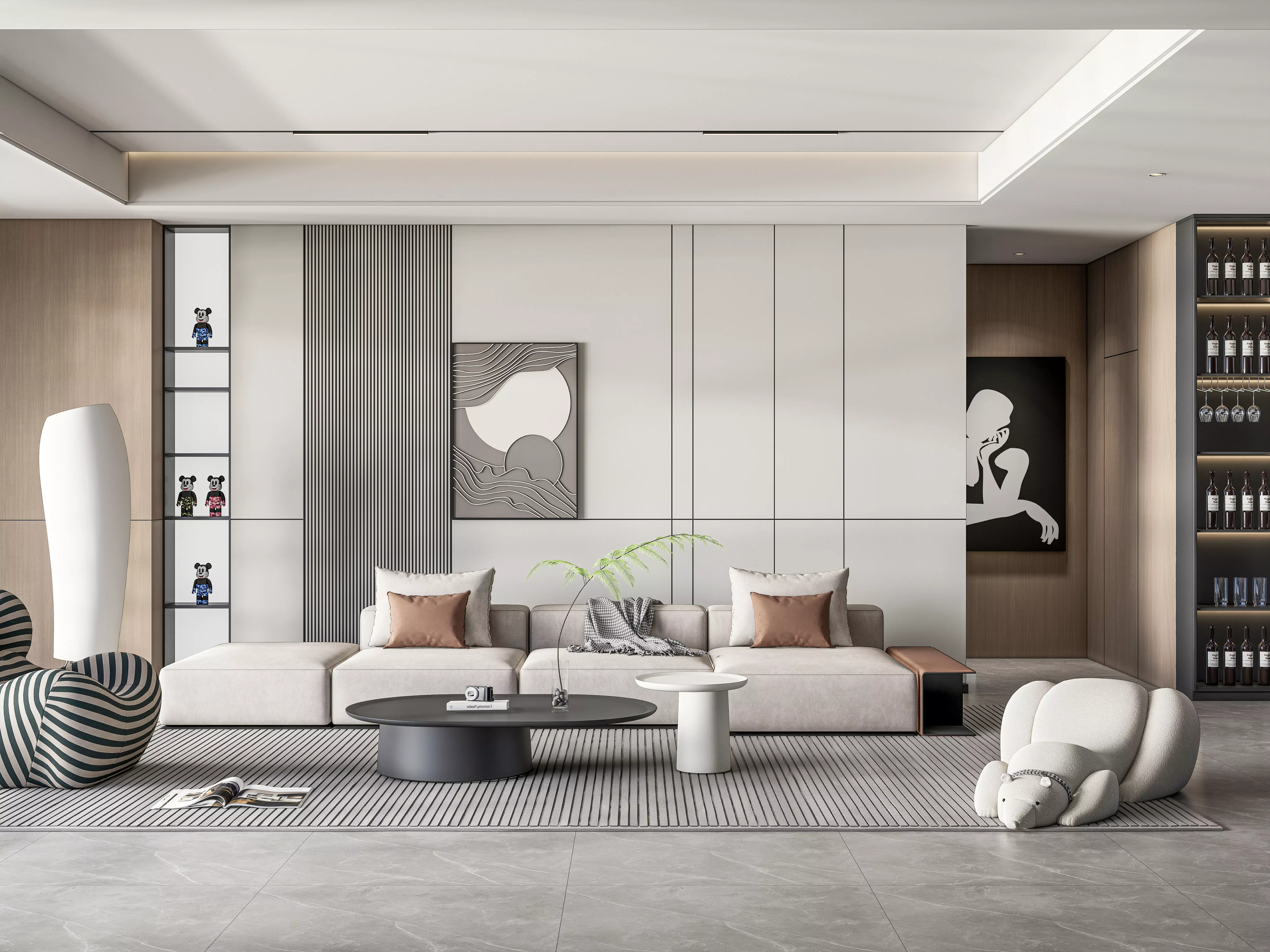 Living room 45 3D model_0