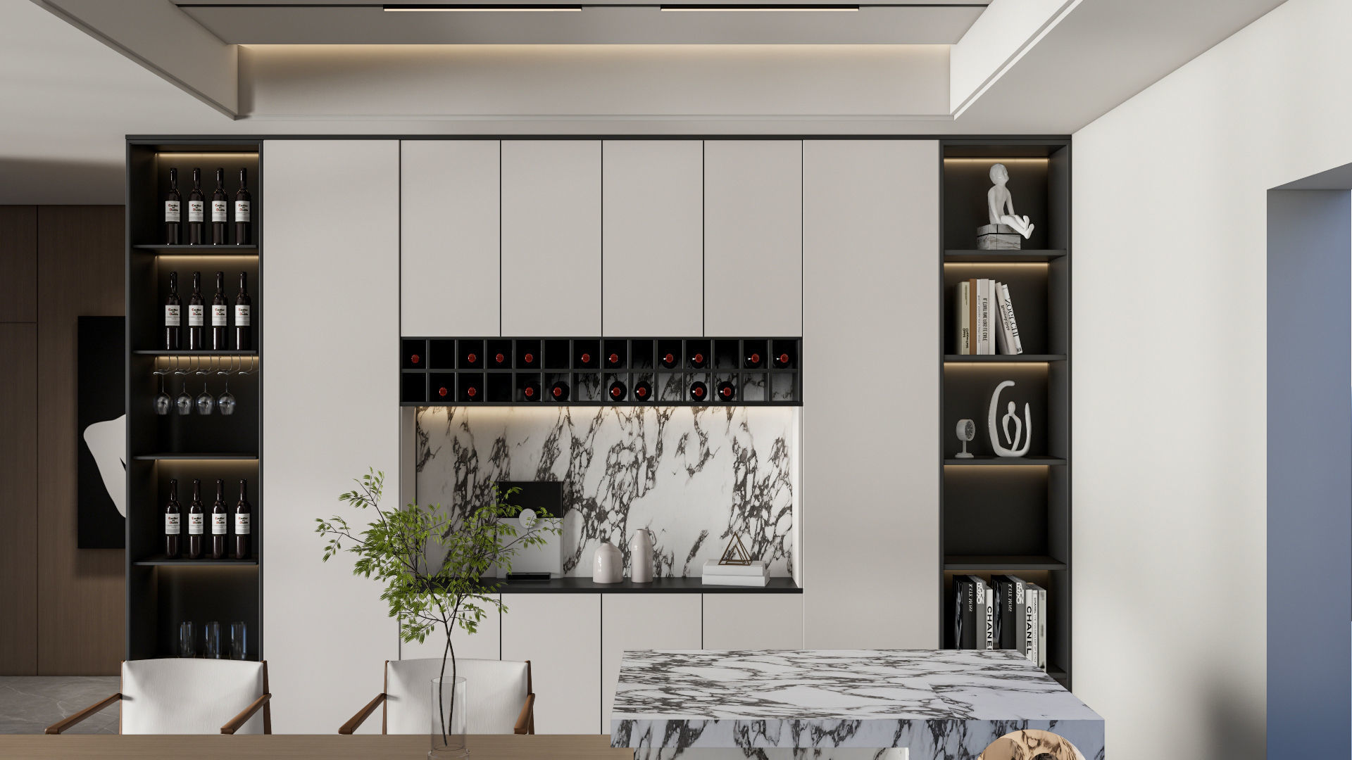 Living room 45 3D model_2
