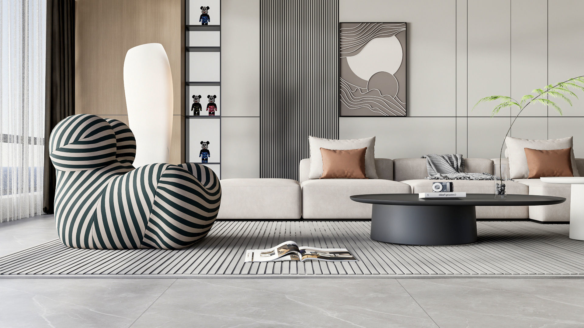 Living room 45 3D model_16
