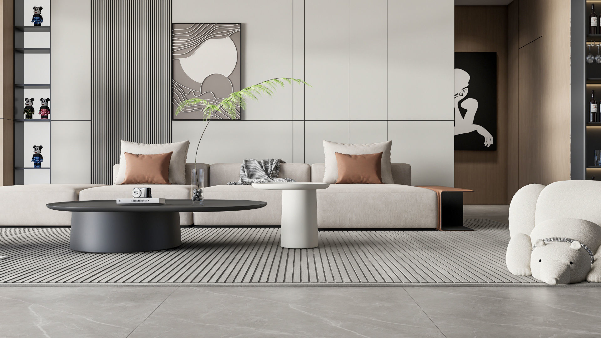 Living room 45 3D model_18