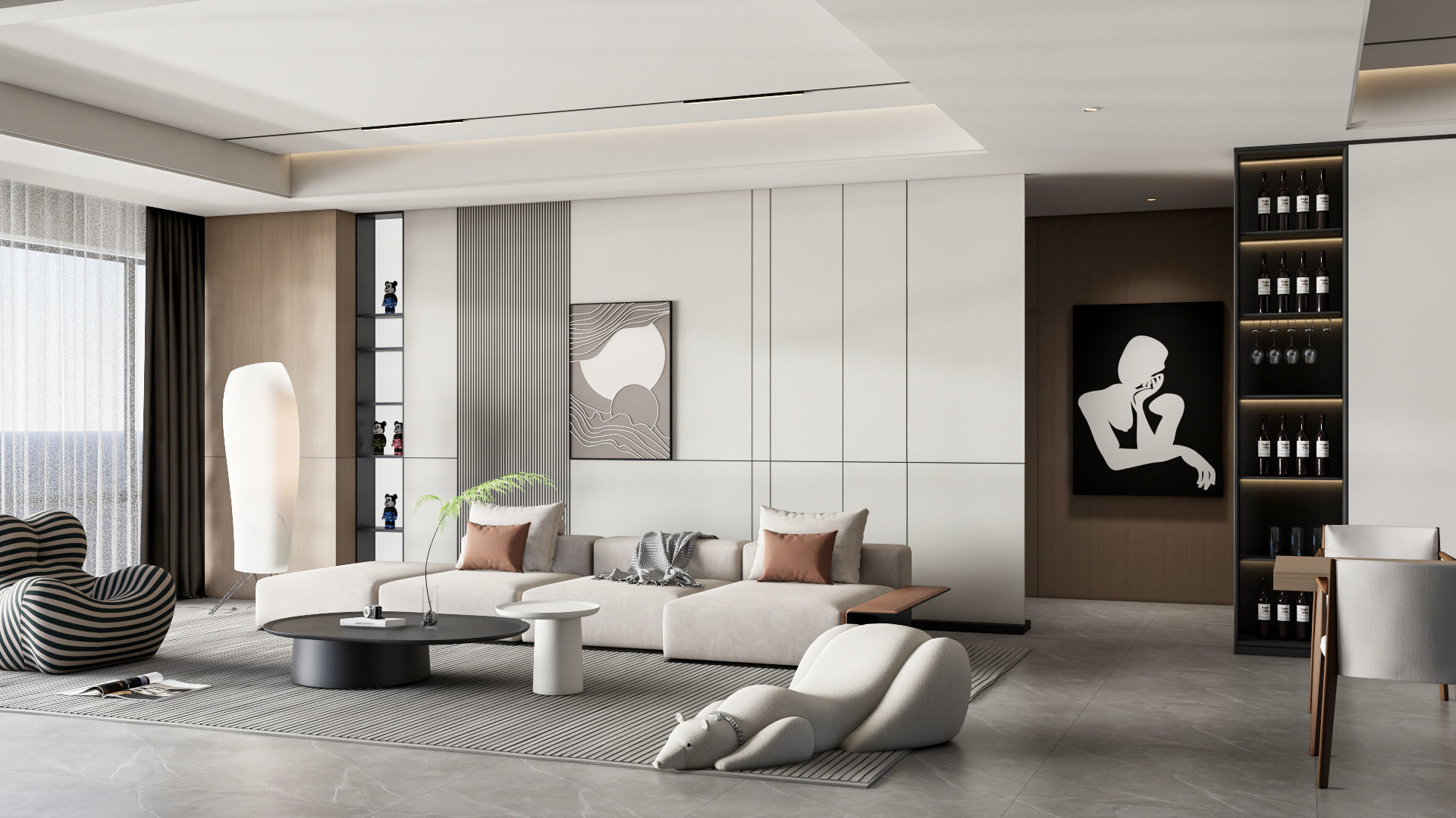 Living room 45 3D model_13