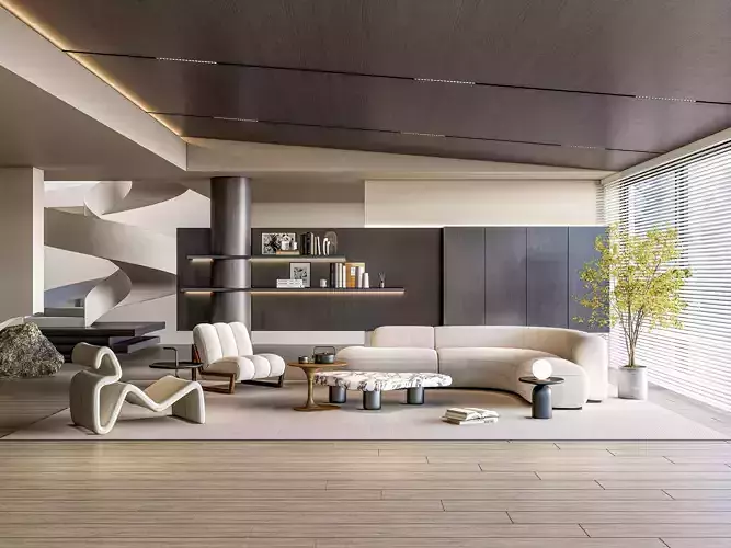 Living room 46  3D model