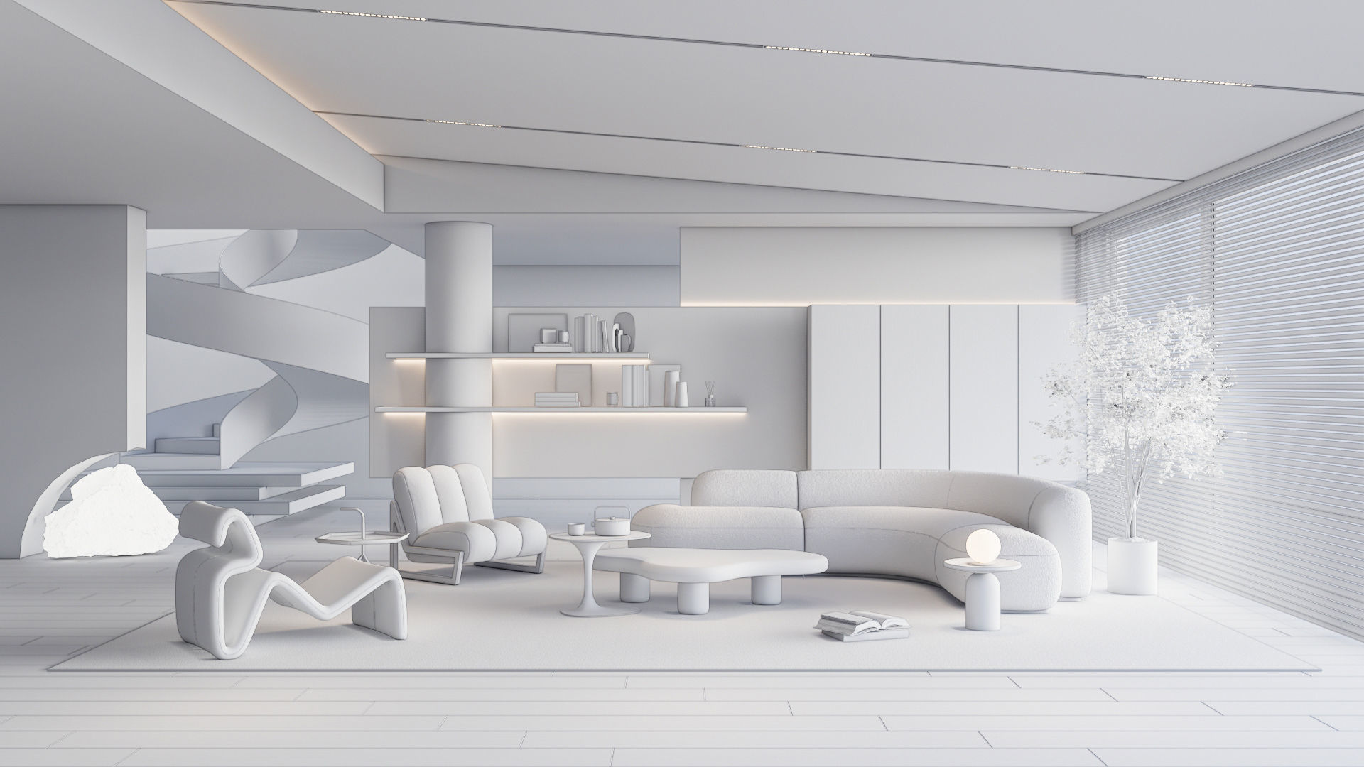 Living room 46  3D model_11