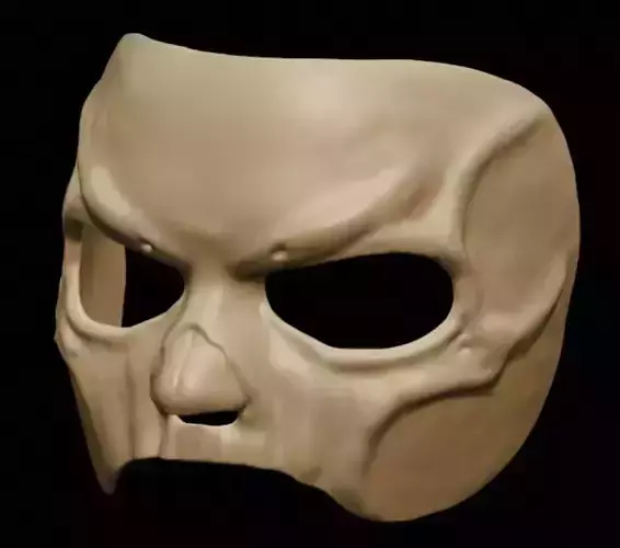 Phantom of the Opera Red Death Mask 3D print model