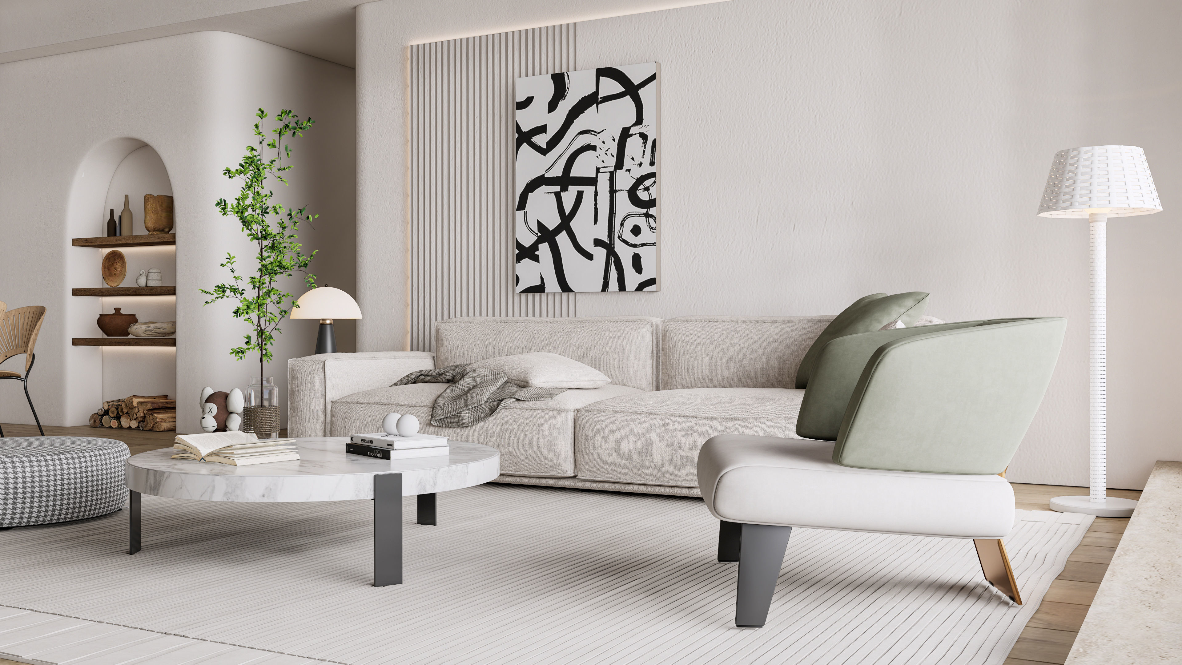 Living room 49 3D model_19