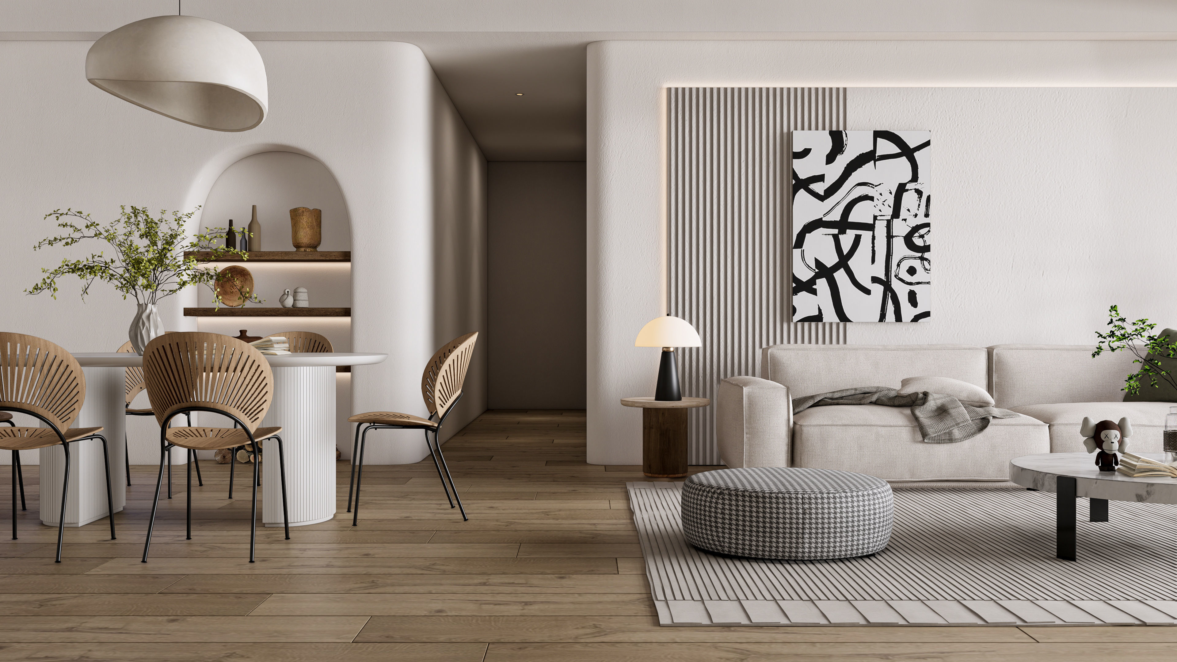 Living room 49 3D model_4