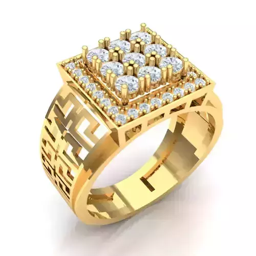 GENTS daily wear Diamond Ring