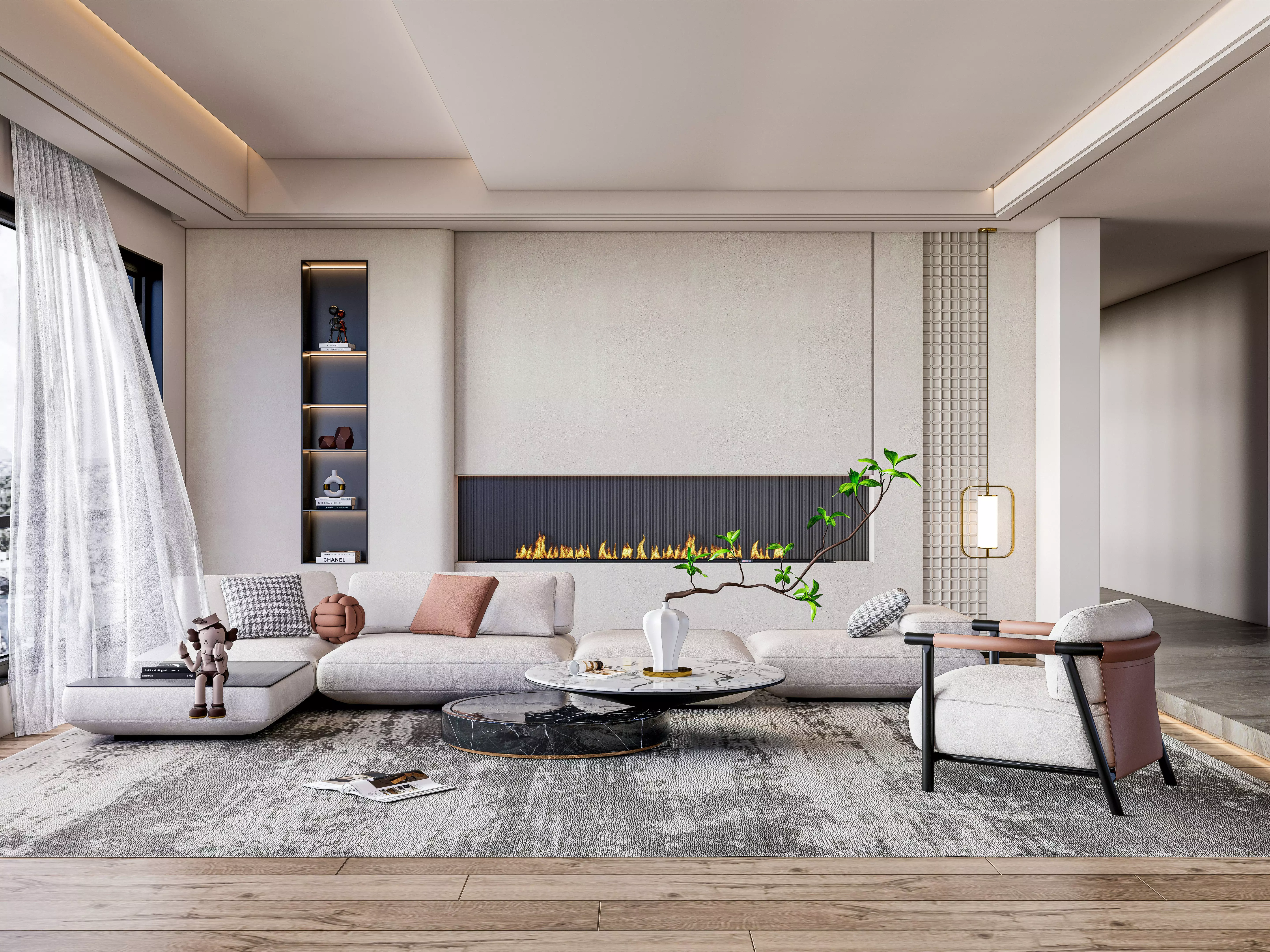 Living room 50 3D model_0