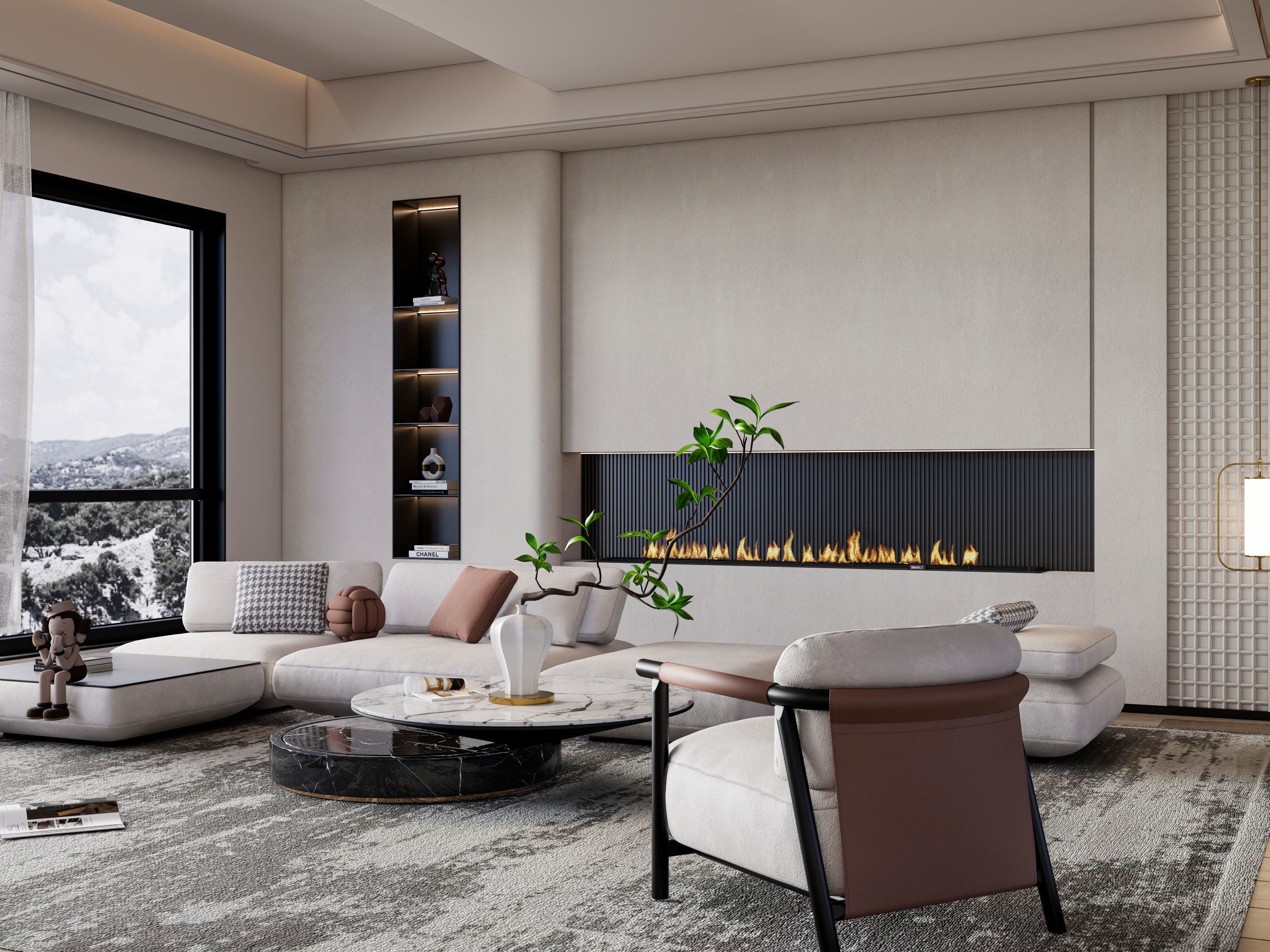 Living room 50 3D model_17