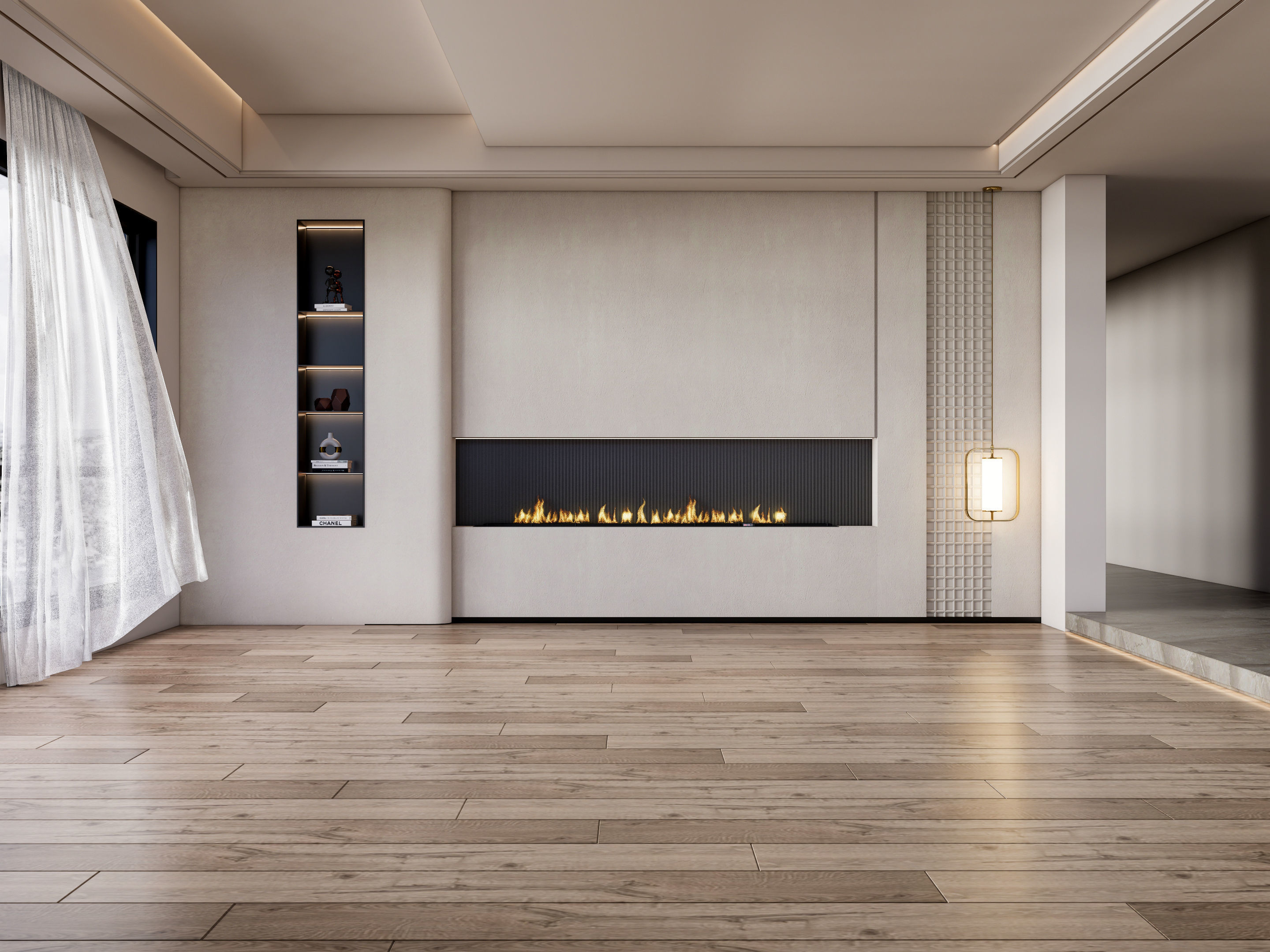 Living room 50 3D model_4