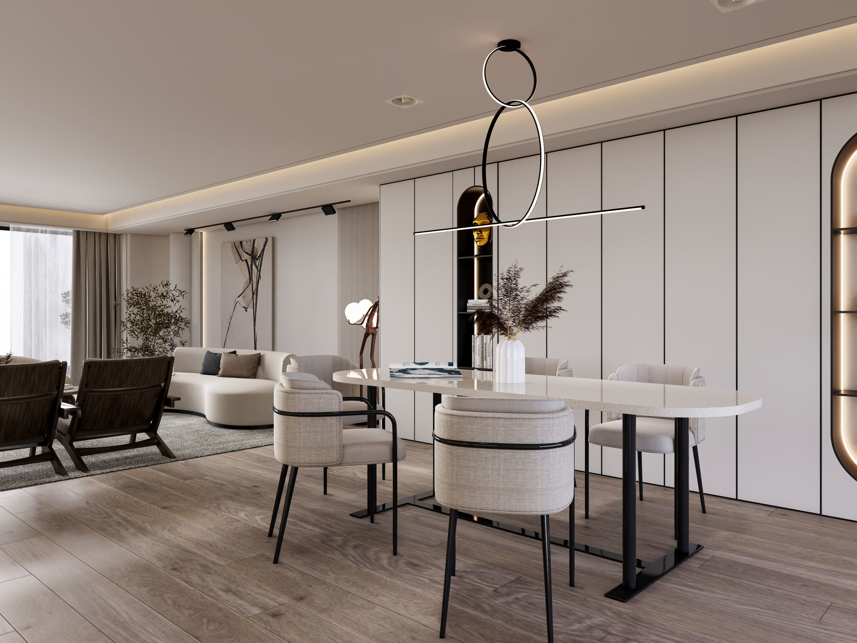 Living room 51 3D model_11