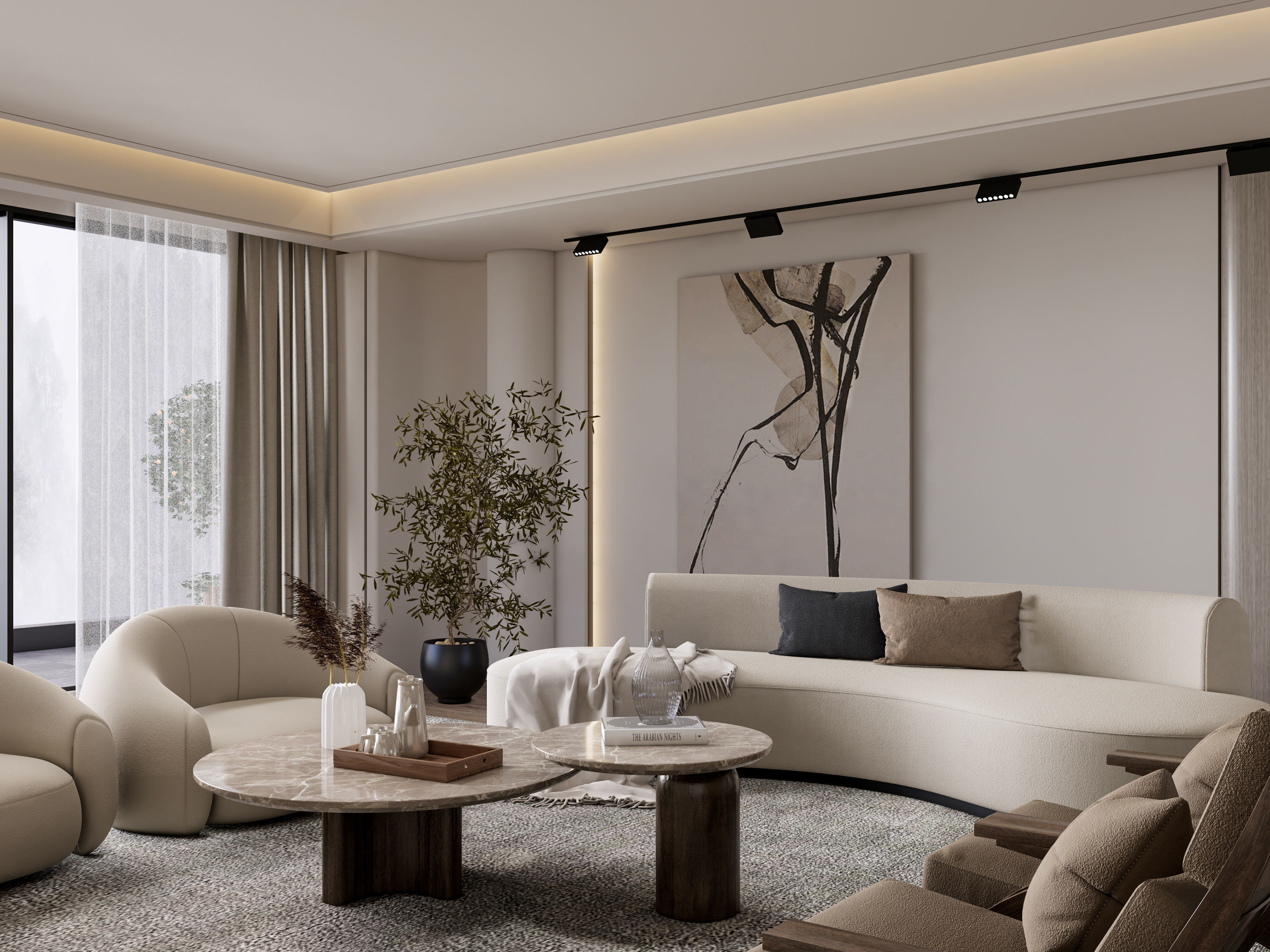 Living room 51 3D model_12