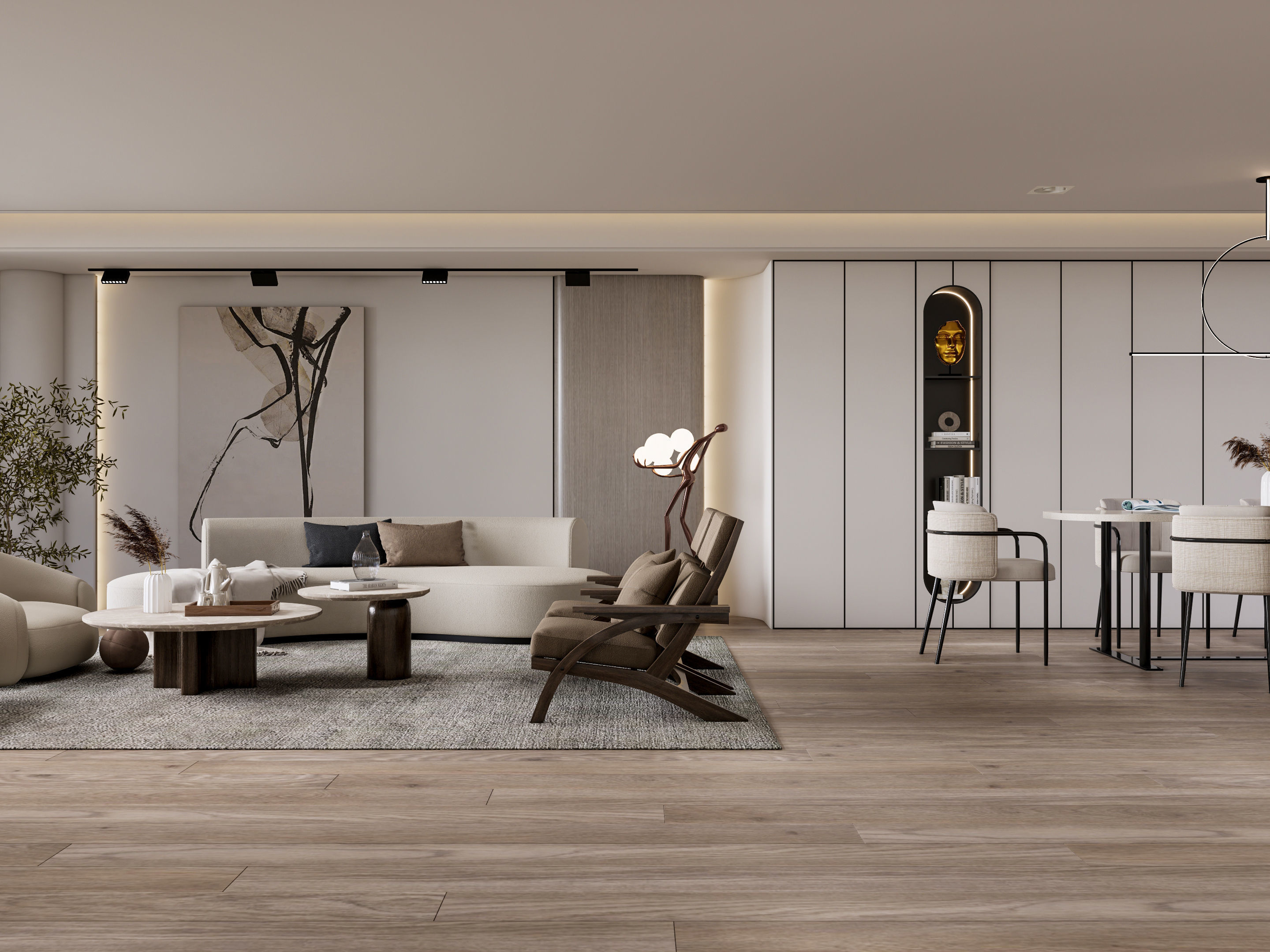 Living room 51 3D model_7
