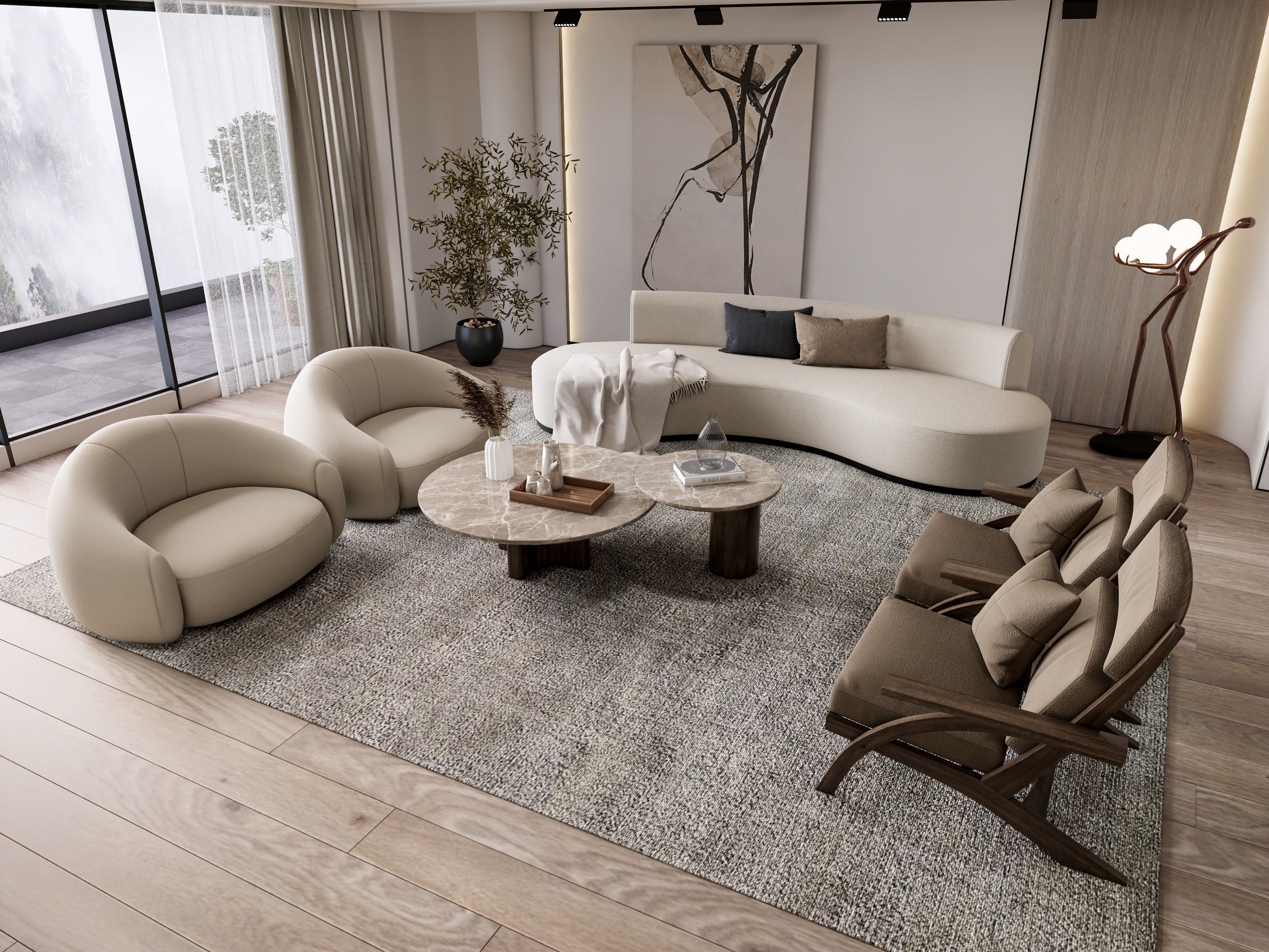 Living room 51 3D model_16