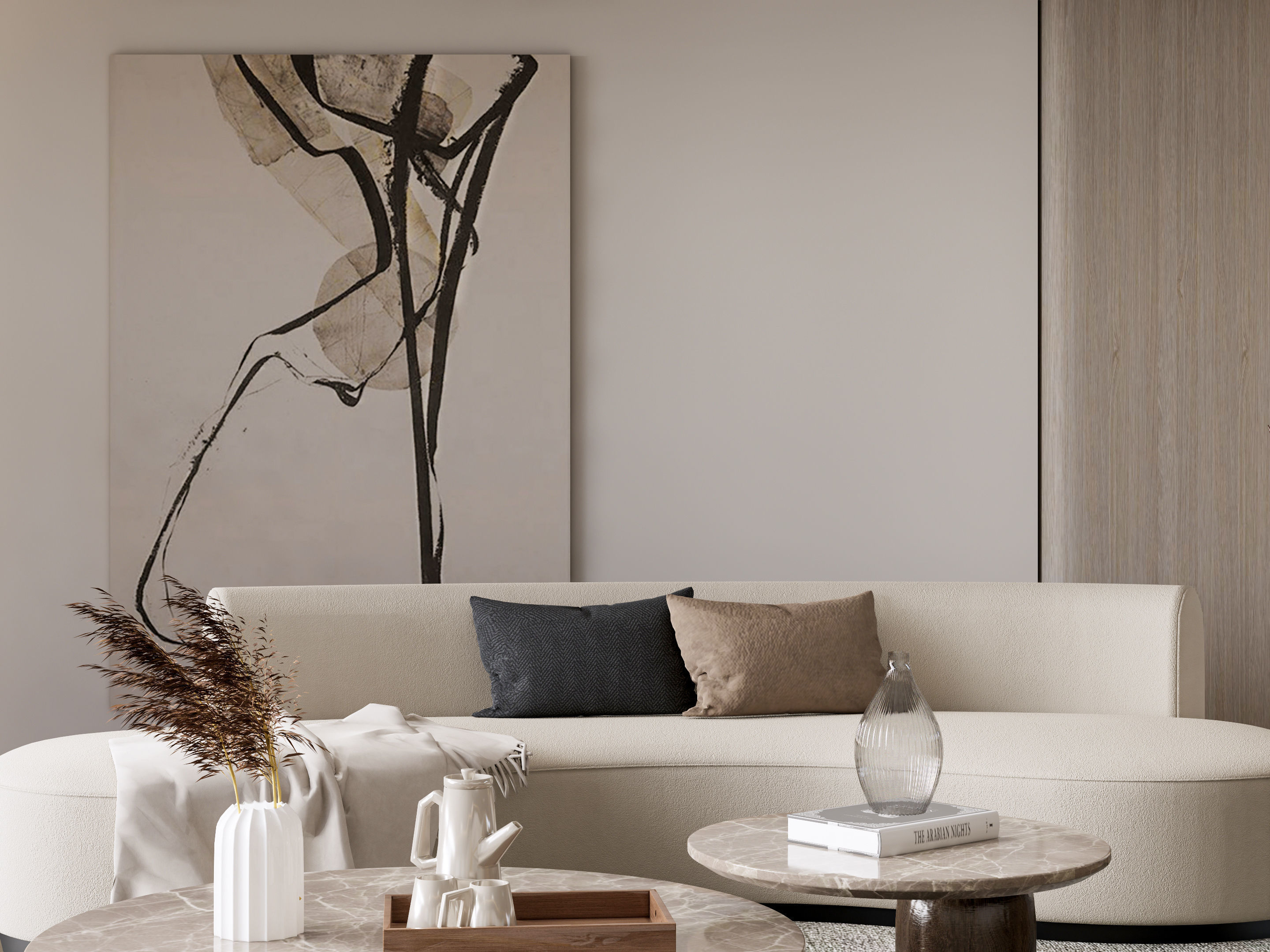 Living room 51 3D model_2