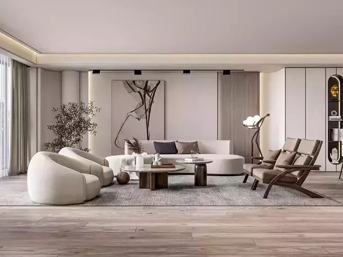 Living room 51 3D model